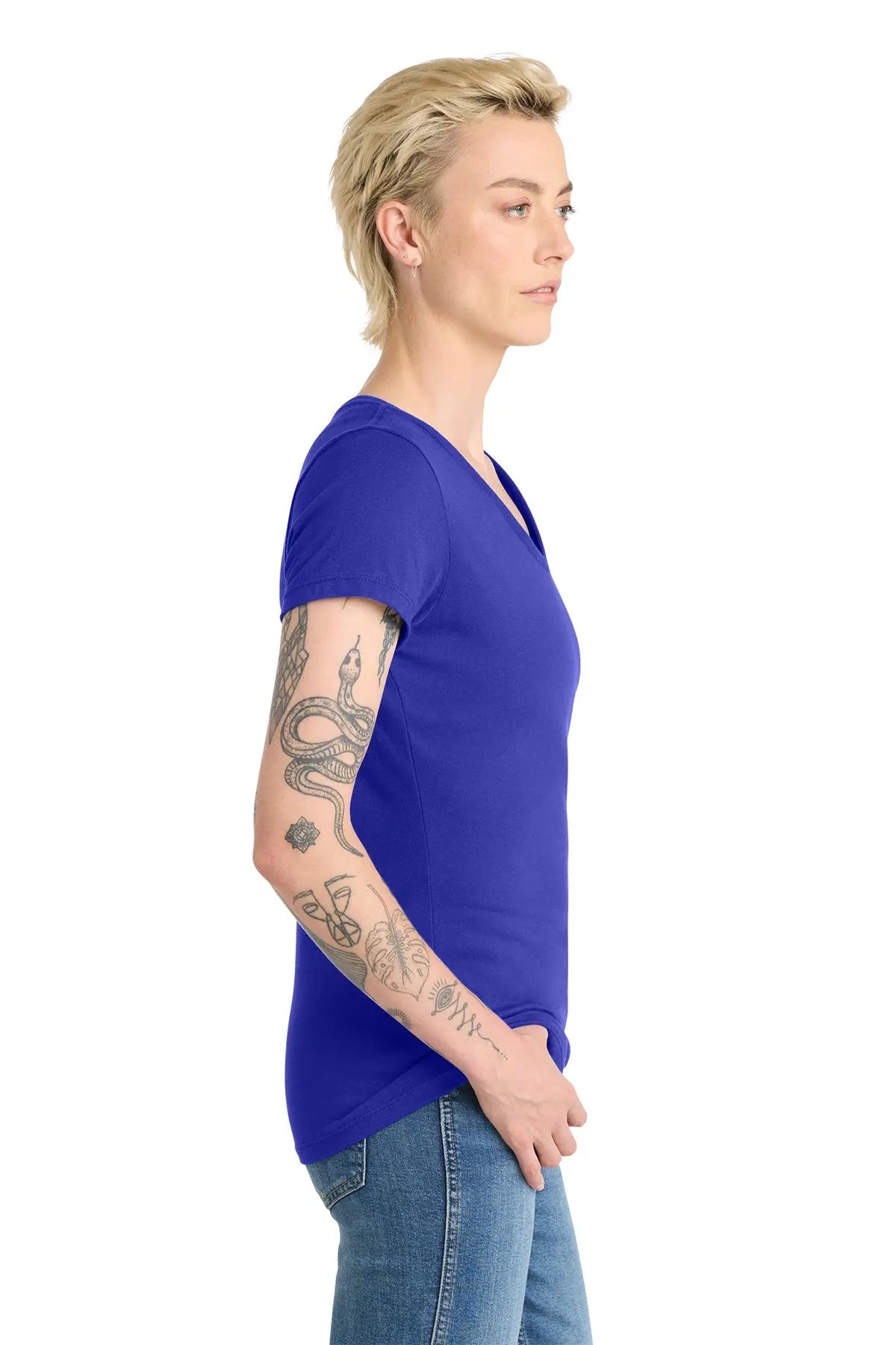 District® Women’s Very Important Tee® V-Neck #DT6503