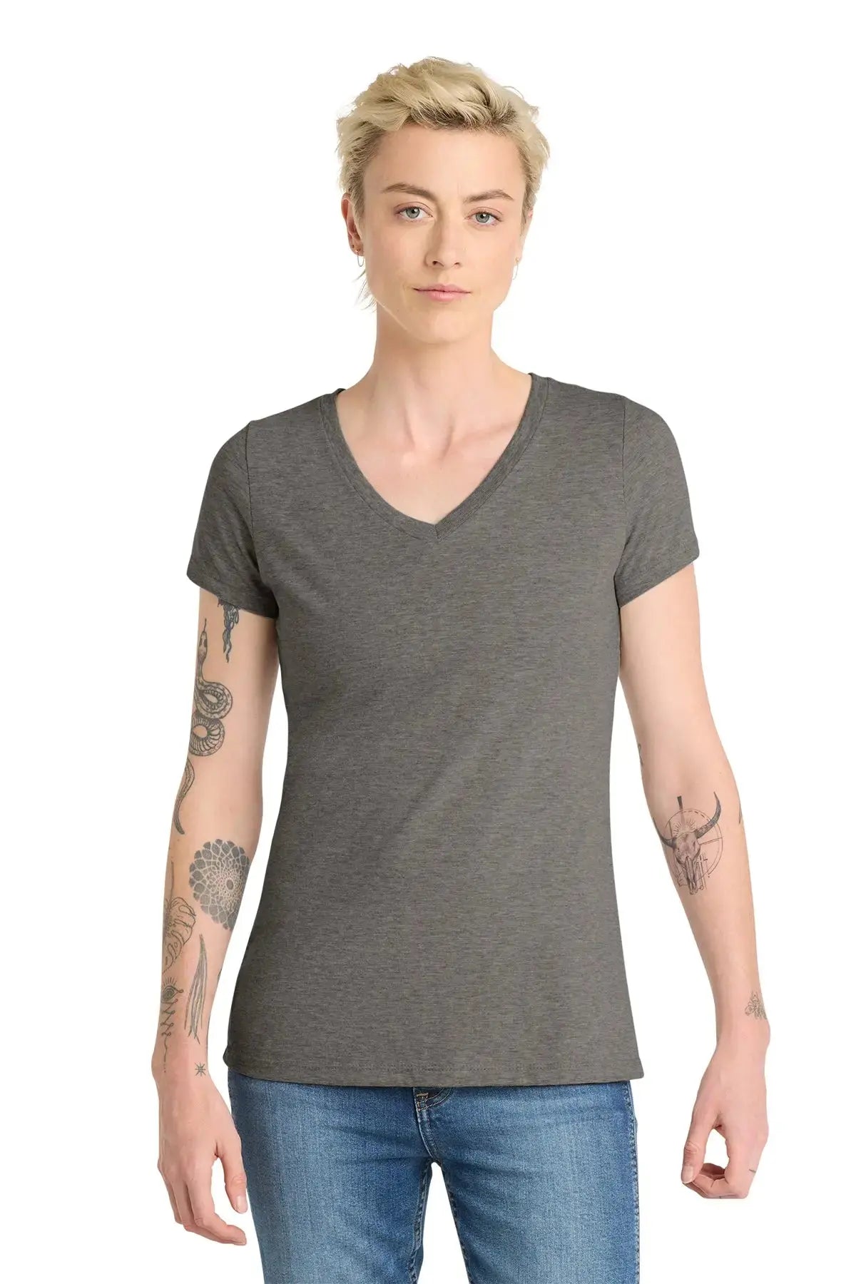District® Women’s Very Important Tee® V-Neck #DT6503 Game Over Merch