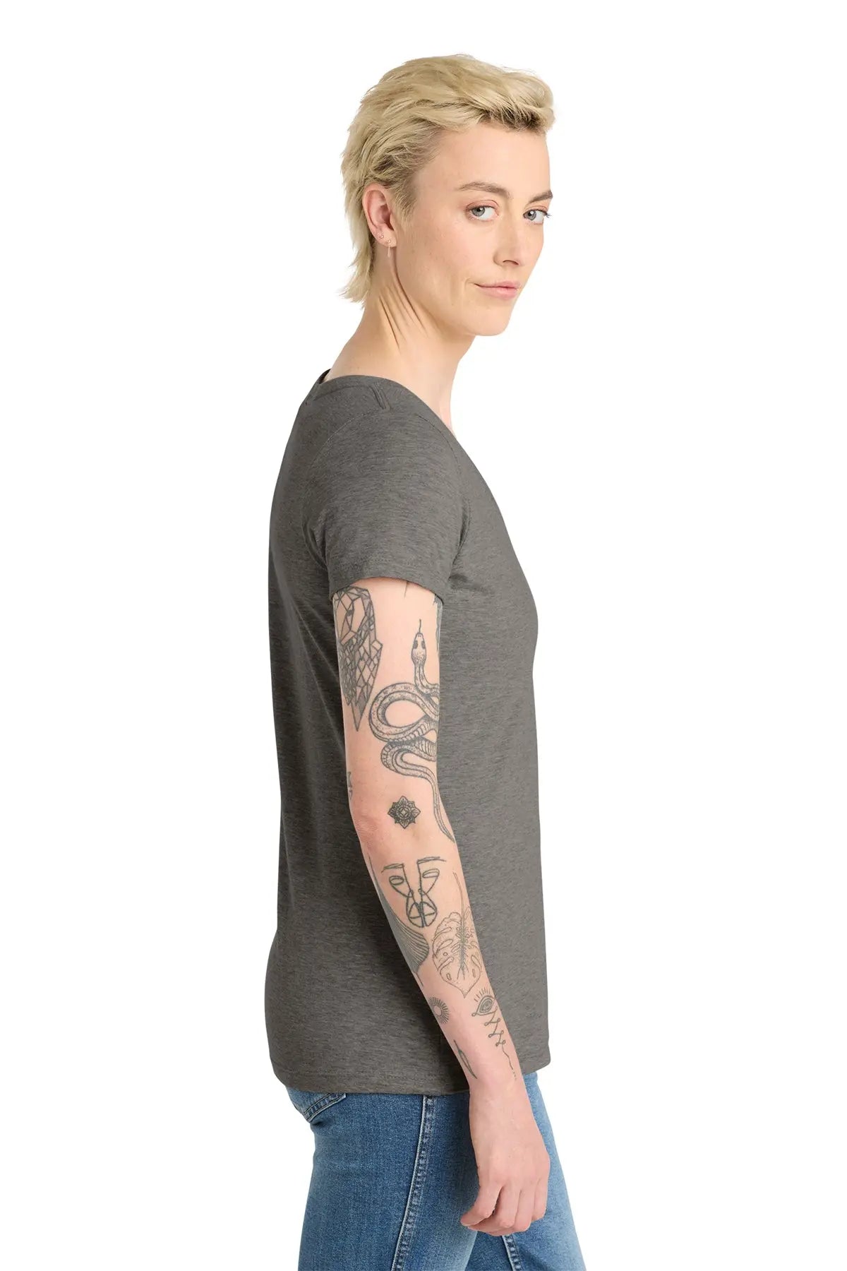 District® Women’s Very Important Tee® V-Neck #DT6503