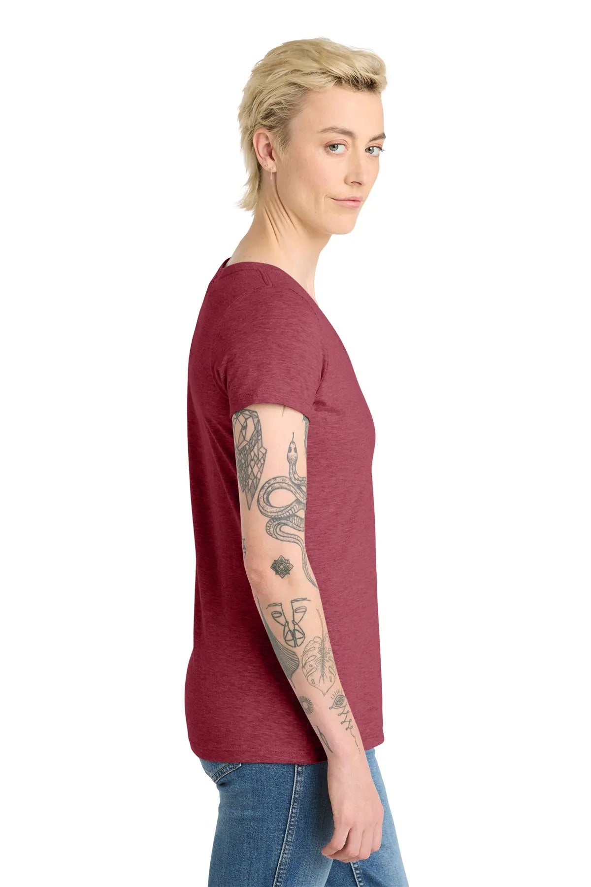 District® Women’s Very Important Tee® V-Neck #DT6503
