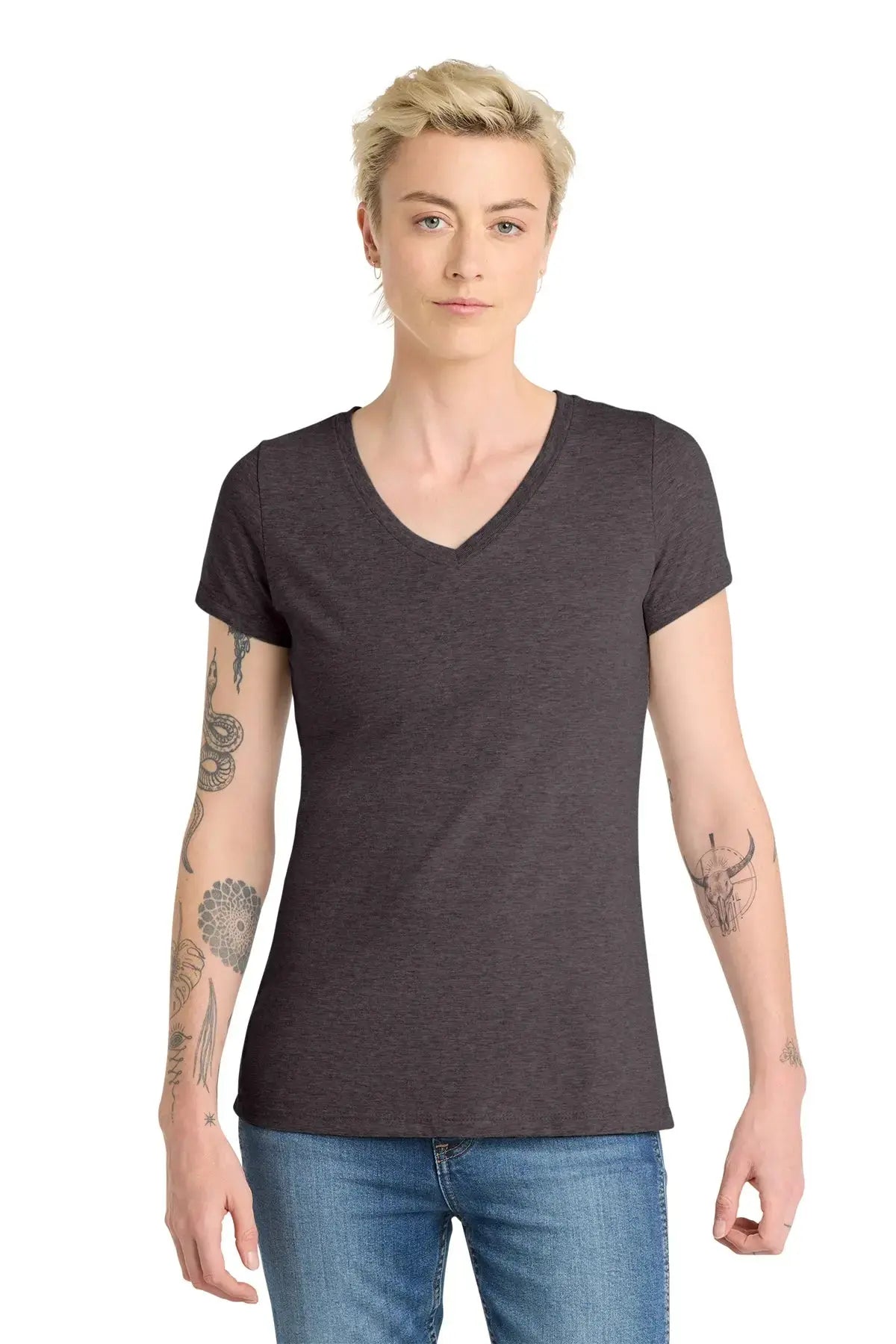 District® Women’s Very Important Tee® V-Neck #DT6503 Game Over Merch