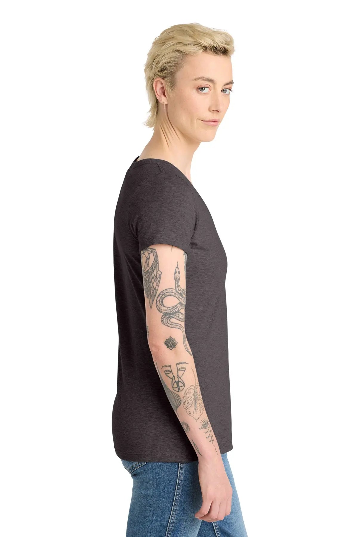 District® Women’s Very Important Tee® V-Neck #DT6503