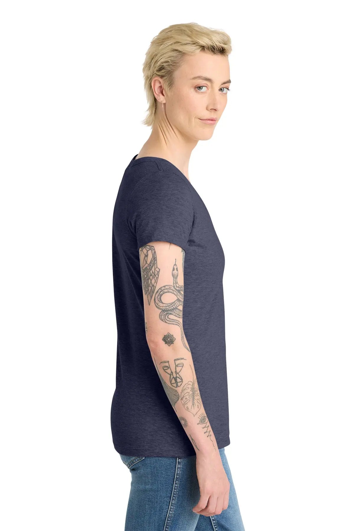 District® Women’s Very Important Tee® V-Neck #DT6503