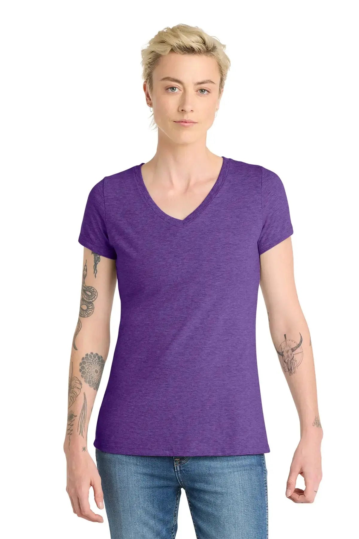 District® Women’s Very Important Tee® V-Neck #DT6503 Game Over Merch