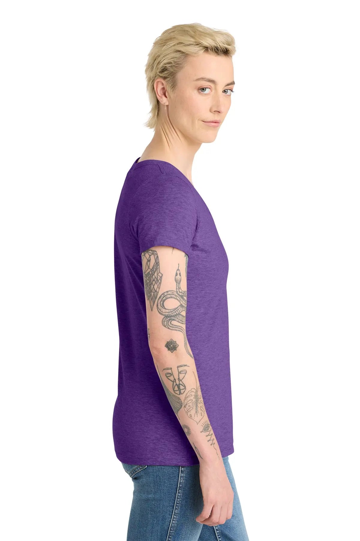 District® Women’s Very Important Tee® V-Neck #DT6503