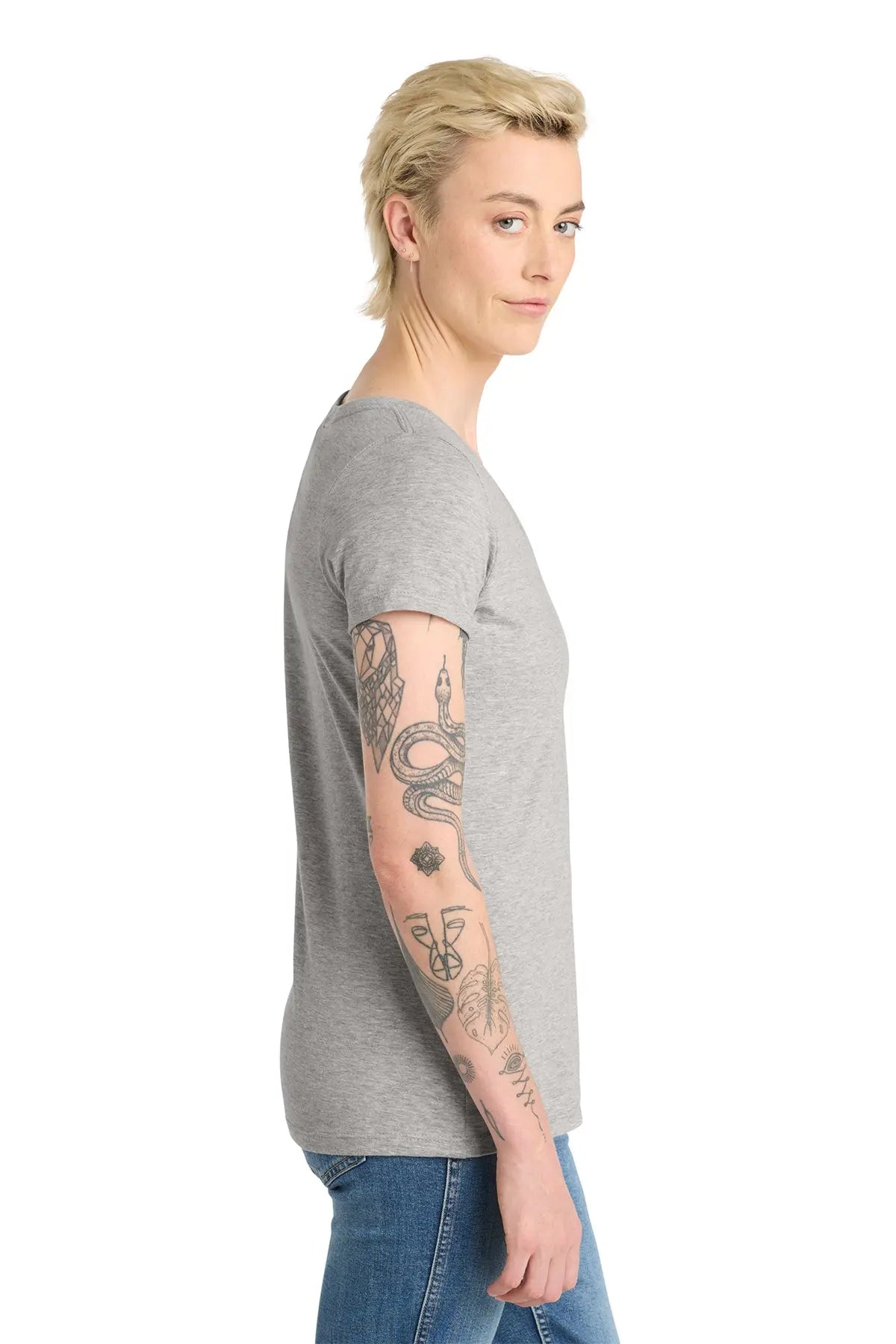 District® Women’s Very Important Tee® V-Neck #DT6503