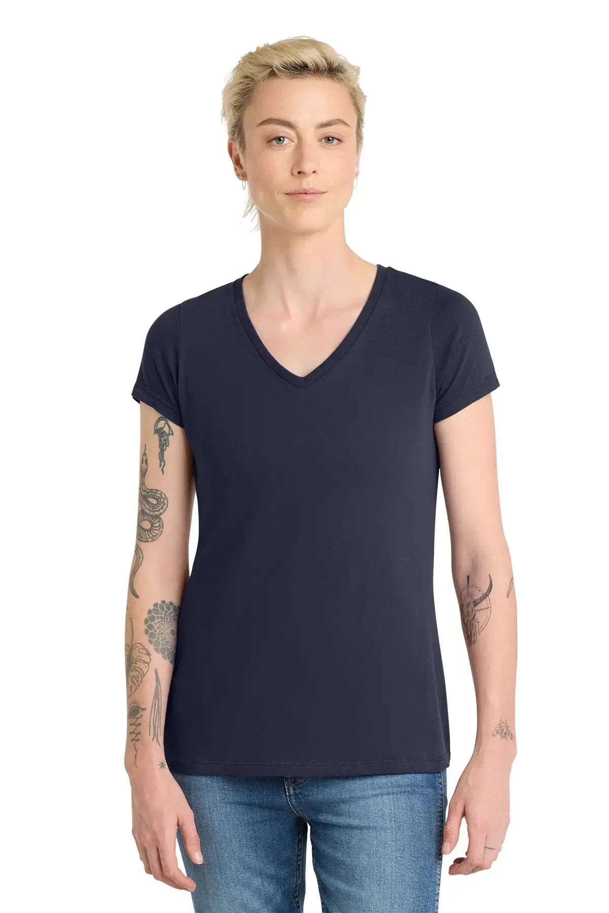District® Women’s Very Important Tee® V-Neck #DT6503 Game Over Merch