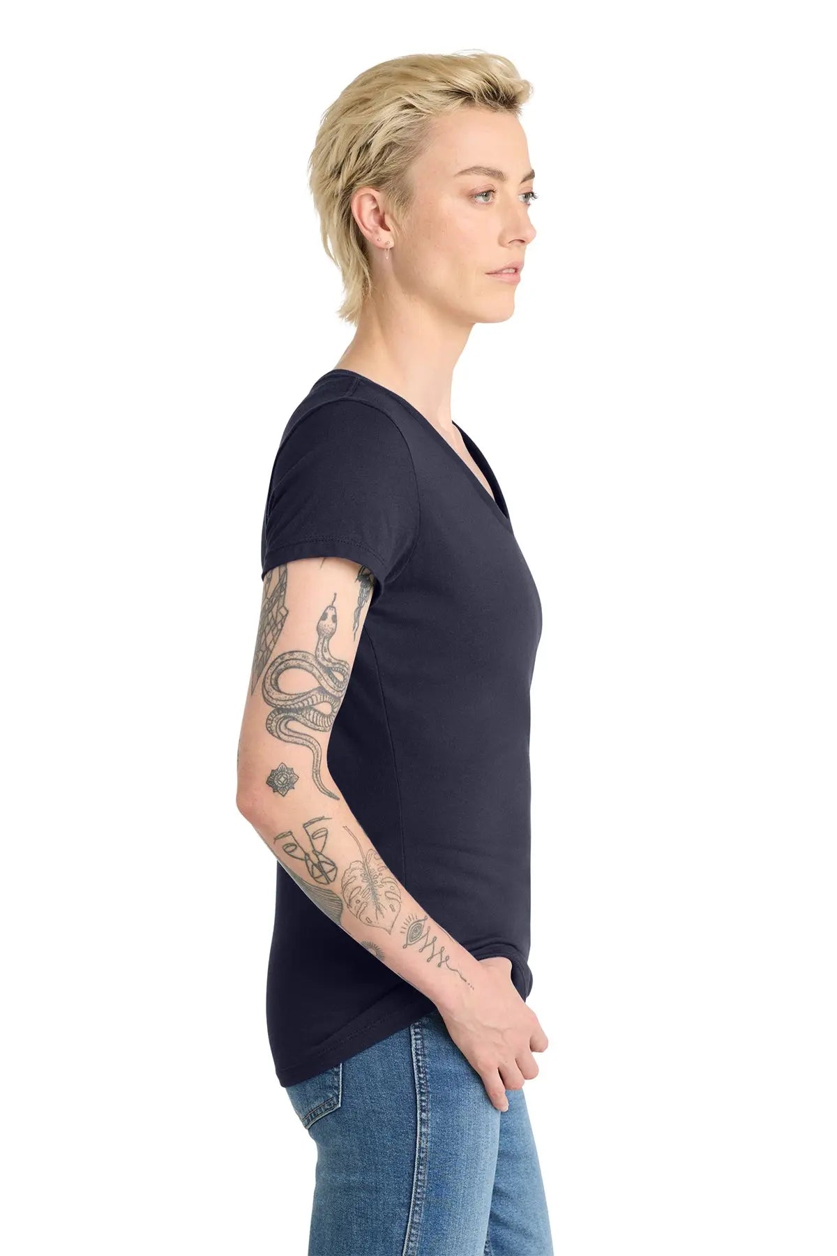 District® Women’s Very Important Tee® V-Neck #DT6503