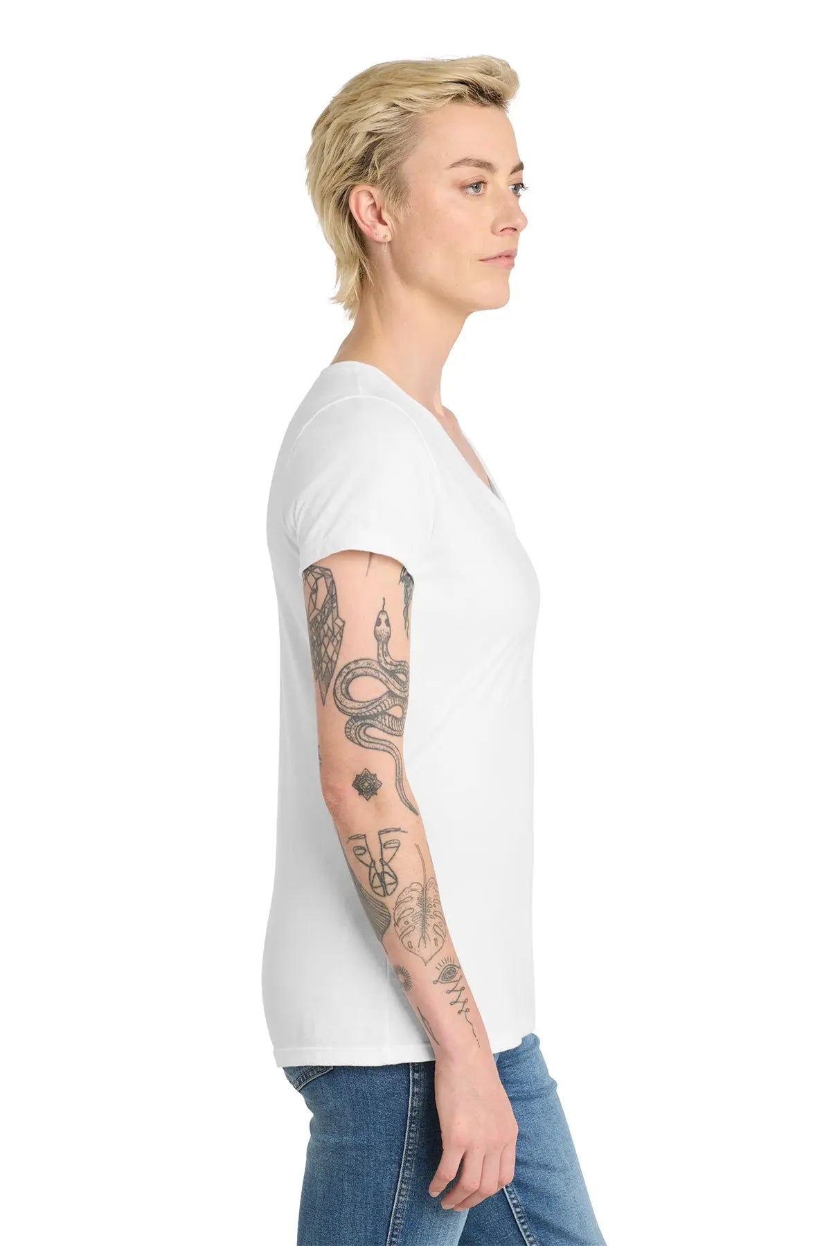 District® Women’s Very Important Tee® V-Neck #DT6503