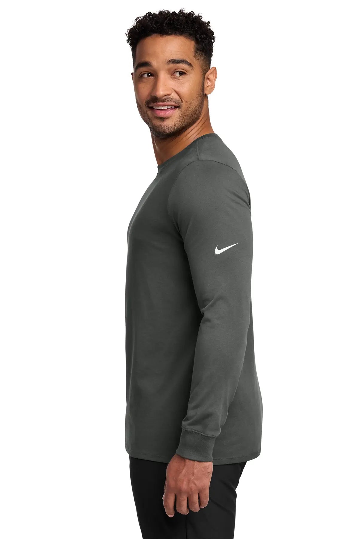 Nike Dri-FIT Cotton/Poly Long Sleeve Tee #NKBQ5230 Game Over Merch