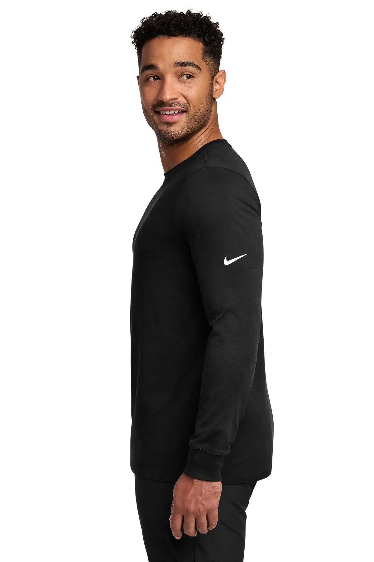 Nike Dri-FIT Cotton/Poly Long Sleeve Tee #NKBQ5230 Game Over Merch