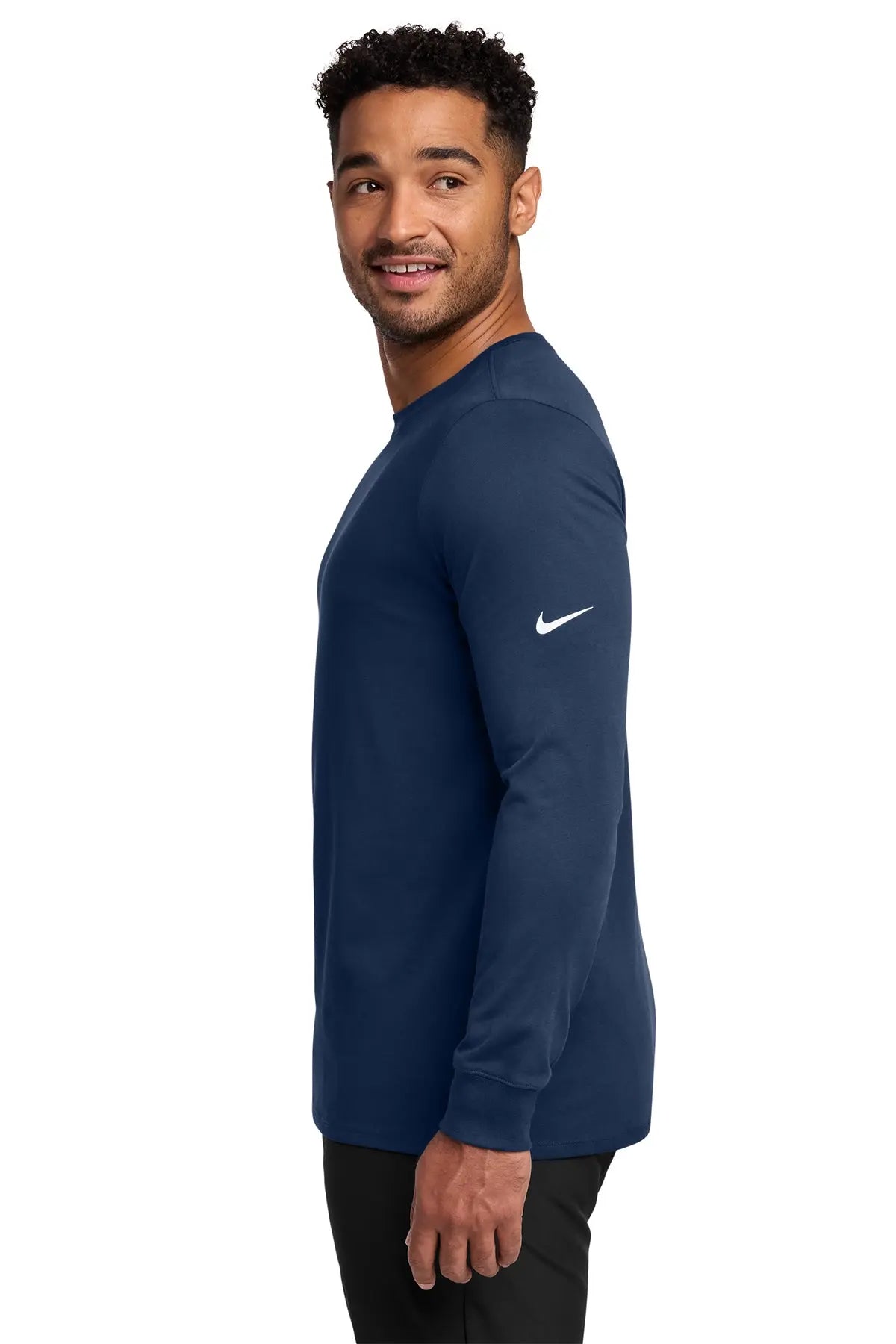 Nike Dri-FIT Cotton/Poly Long Sleeve Tee #NKBQ5230 Game Over Merch