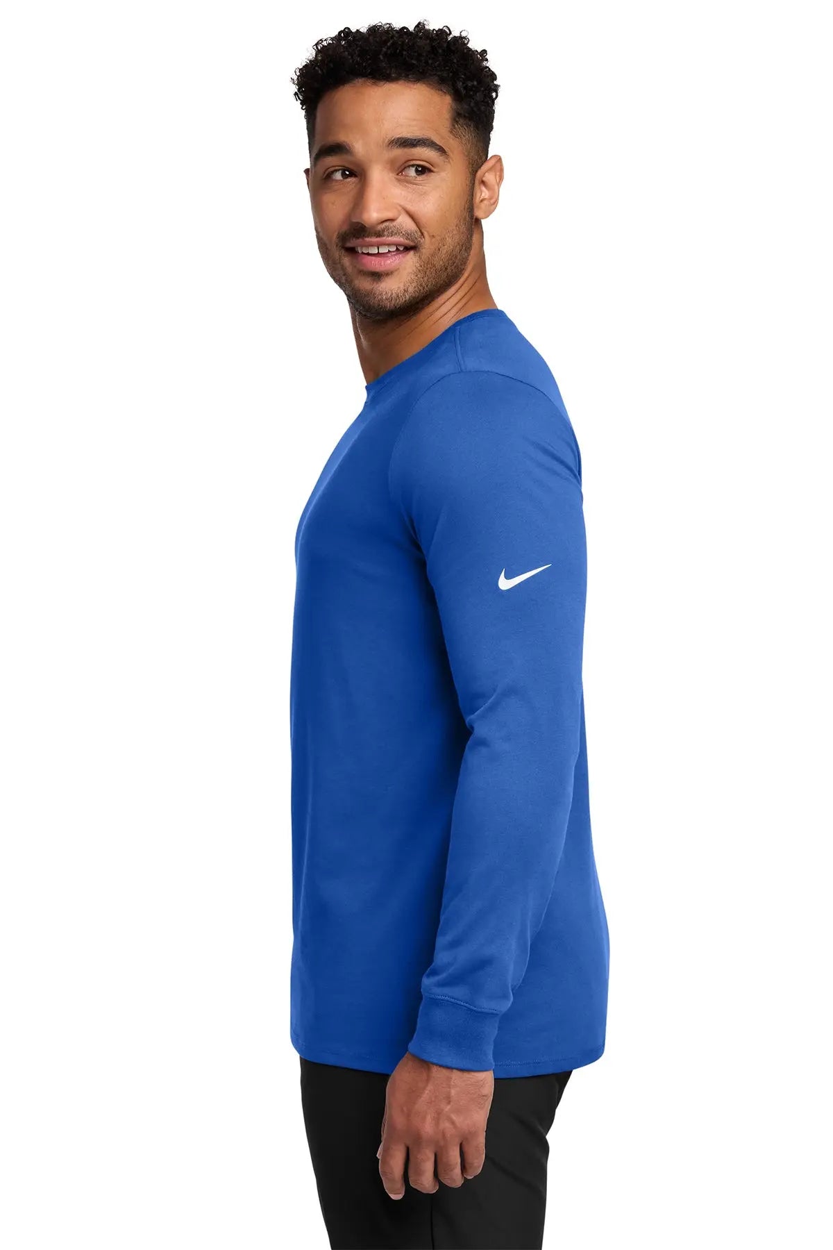 Nike Dri-FIT Cotton/Poly Long Sleeve Tee #NKBQ5230 Game Over Merch