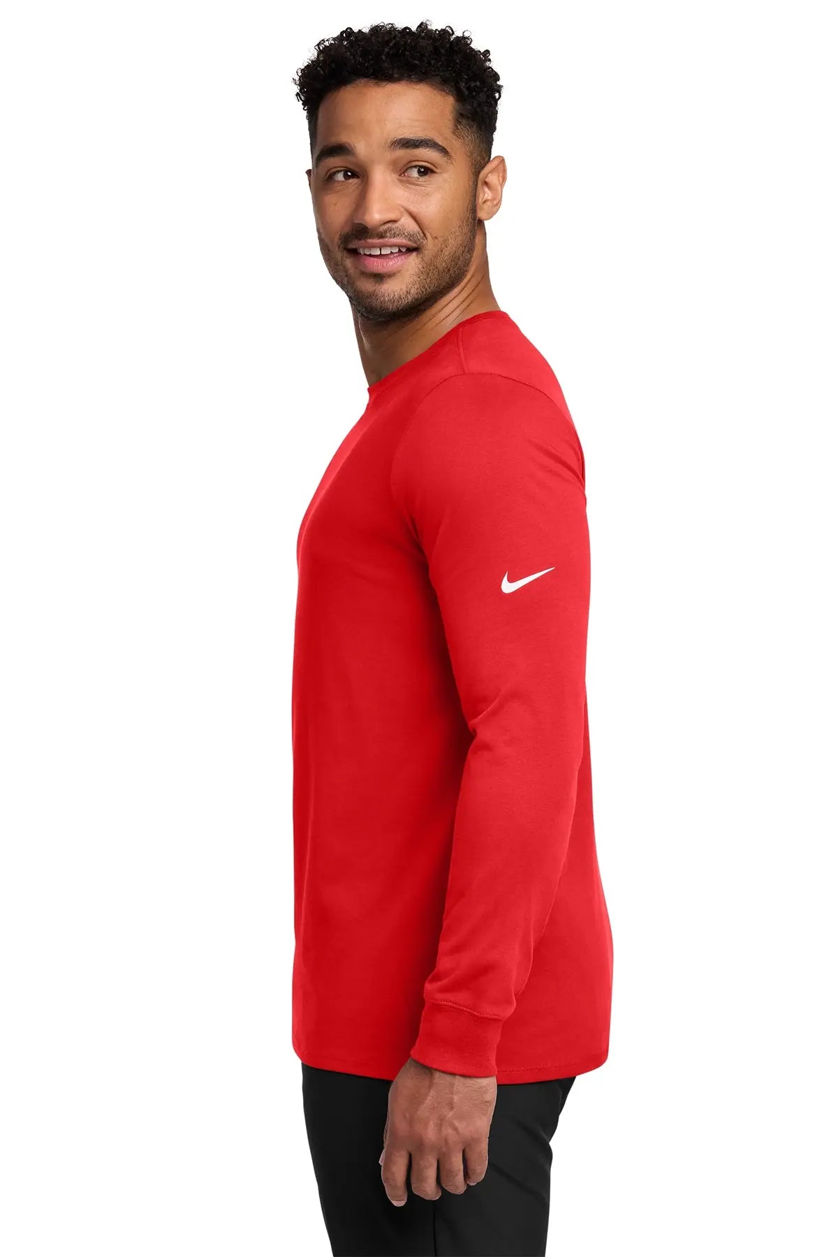 Nike Dri-FIT Cotton/Poly Long Sleeve Tee #NKBQ5230 Game Over Merch