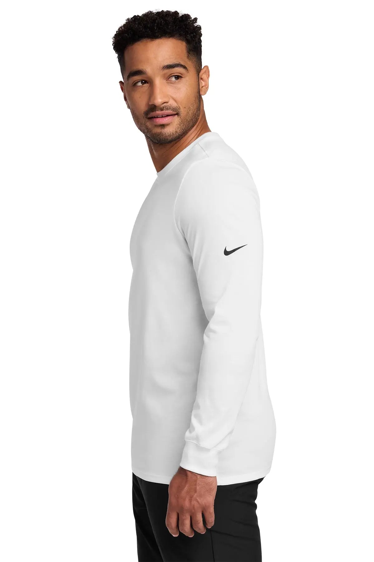Nike Dri-FIT Cotton/Poly Long Sleeve Tee #NKBQ5230 Game Over Merch