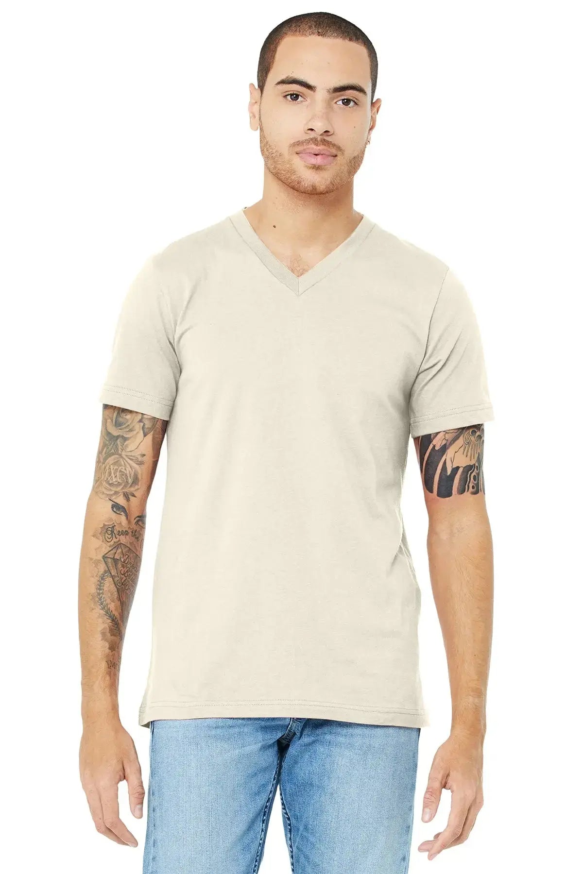BELLA+CANVAS® Unisex Jersey Short Sleeve V-Neck Tee #BC3005 Game Over Merch
