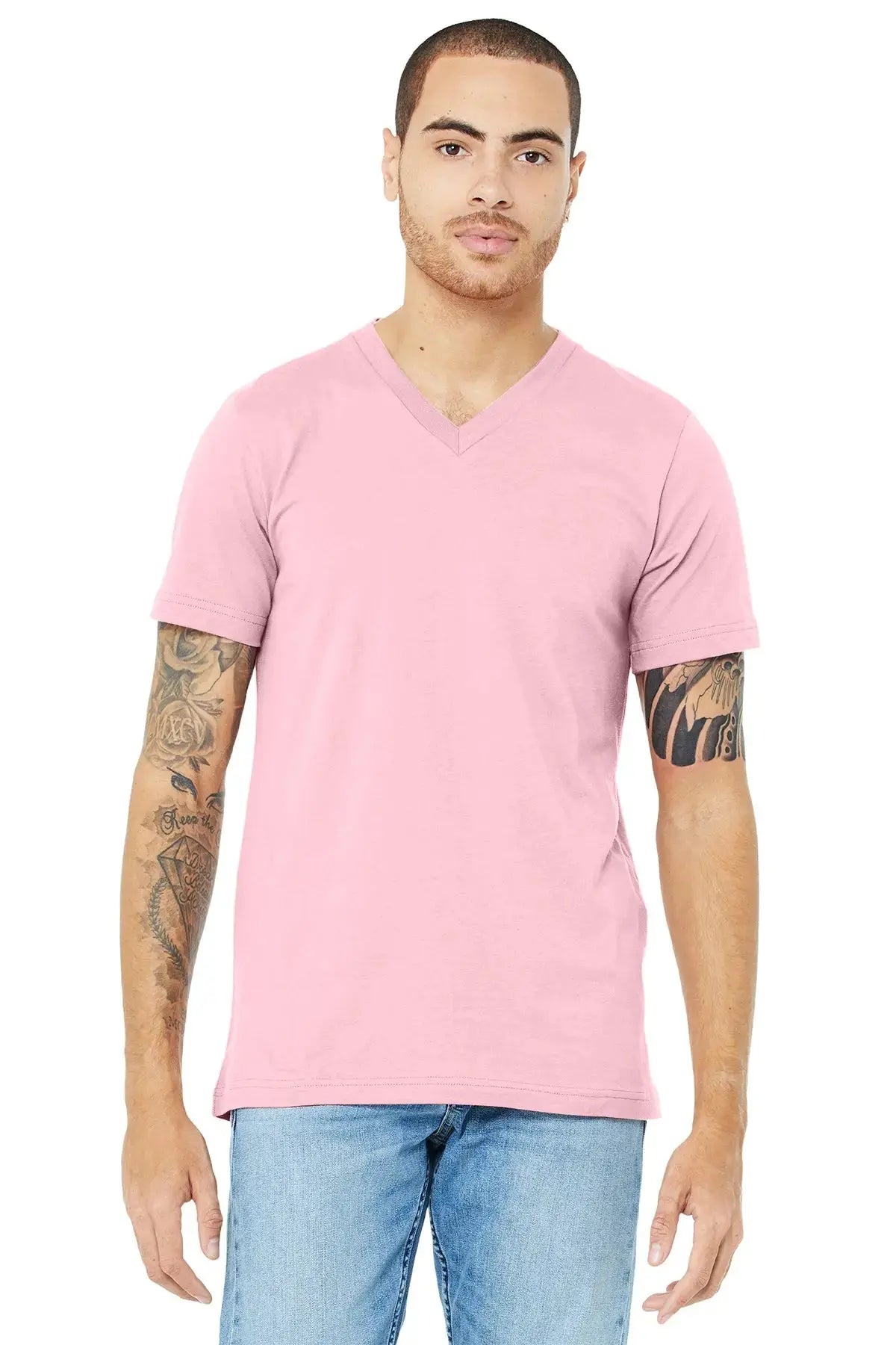 BELLA+CANVAS® Unisex Jersey Short Sleeve V-Neck Tee #BC3005 Game Over Merch