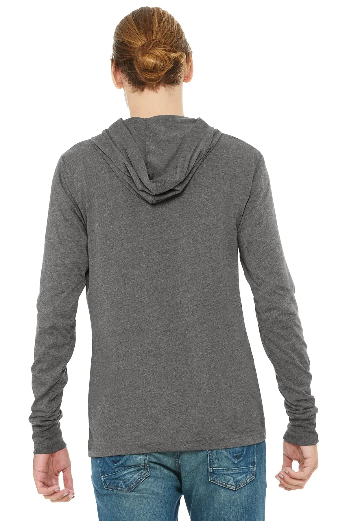 BELLA+CANVAS® Unisex Jersey Long Sleeve Hoodie #BC3512