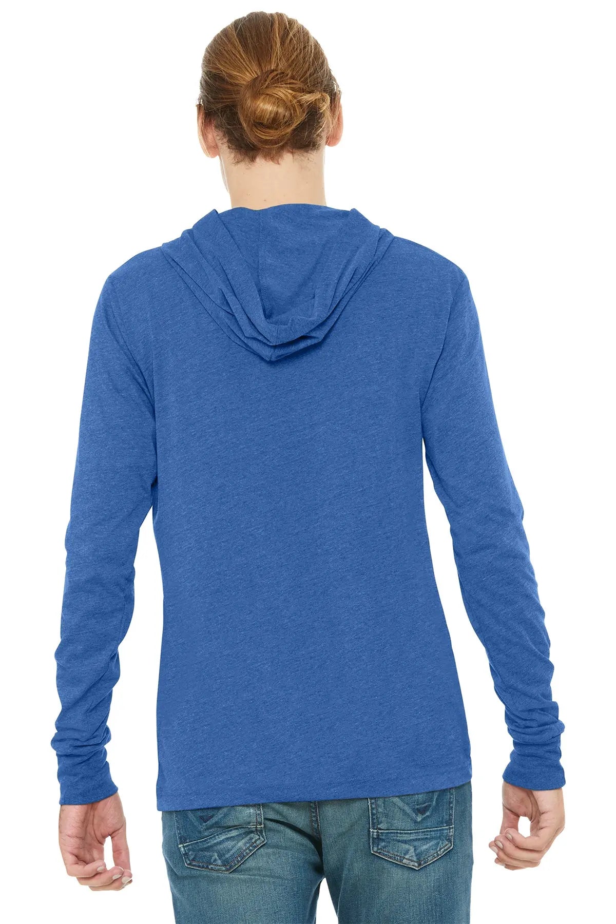 BELLA+CANVAS® Unisex Jersey Long Sleeve Hoodie #BC3512