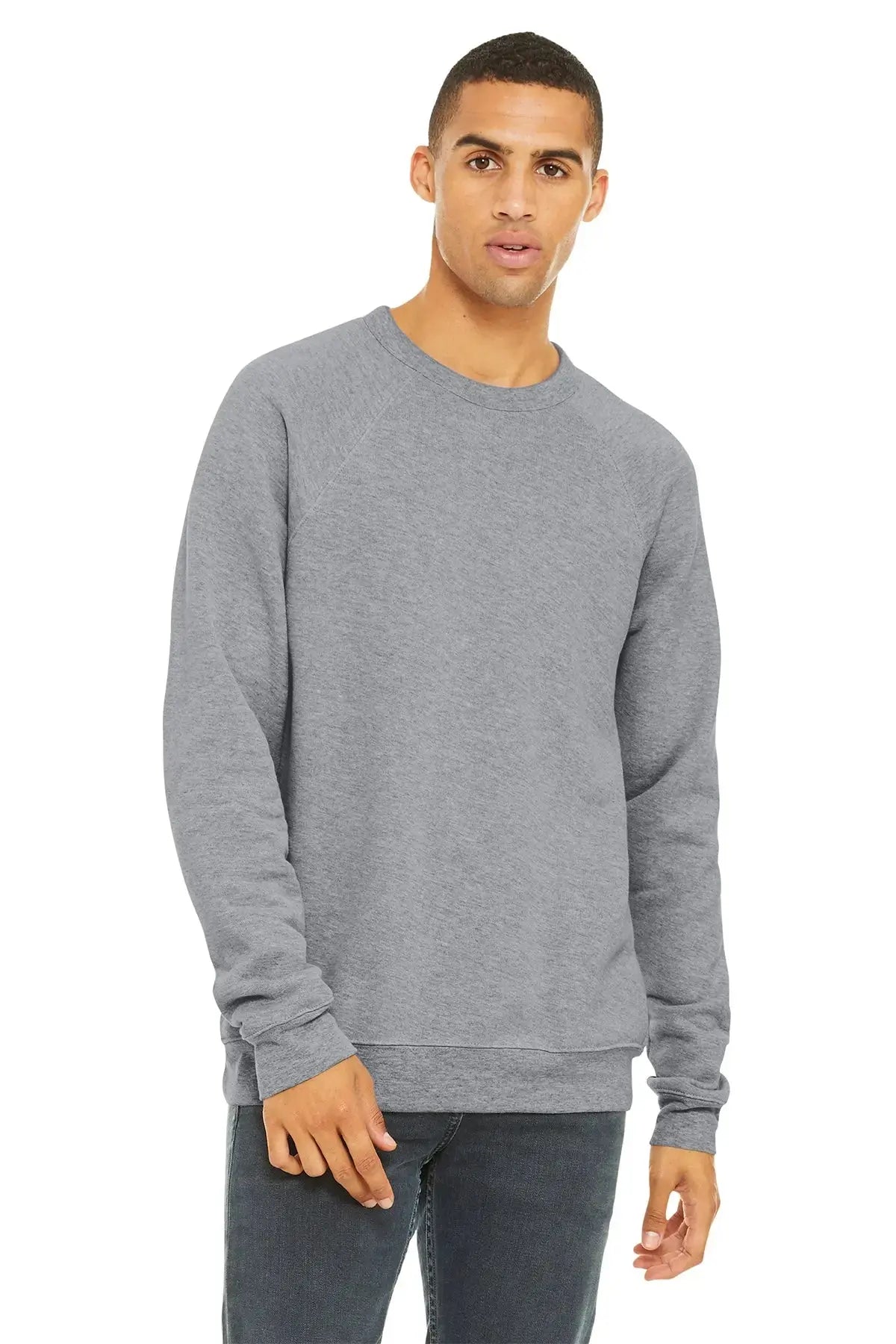 BELLA+CANVAS® Unisex Sponge Fleece Raglan Sweatshirt #BC3901 Game Over Merch
