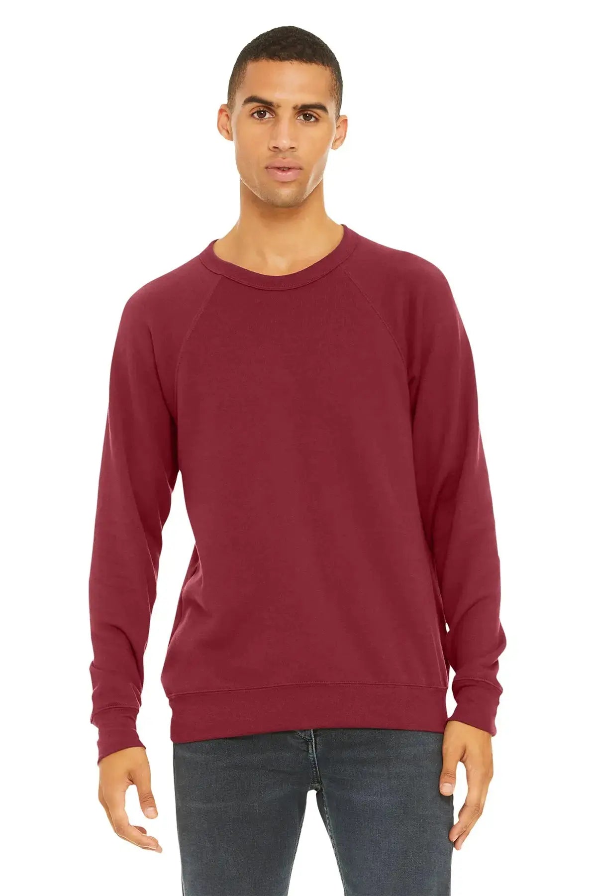 BELLA+CANVAS® Unisex Sponge Fleece Raglan Sweatshirt #BC3901 Game Over Merch