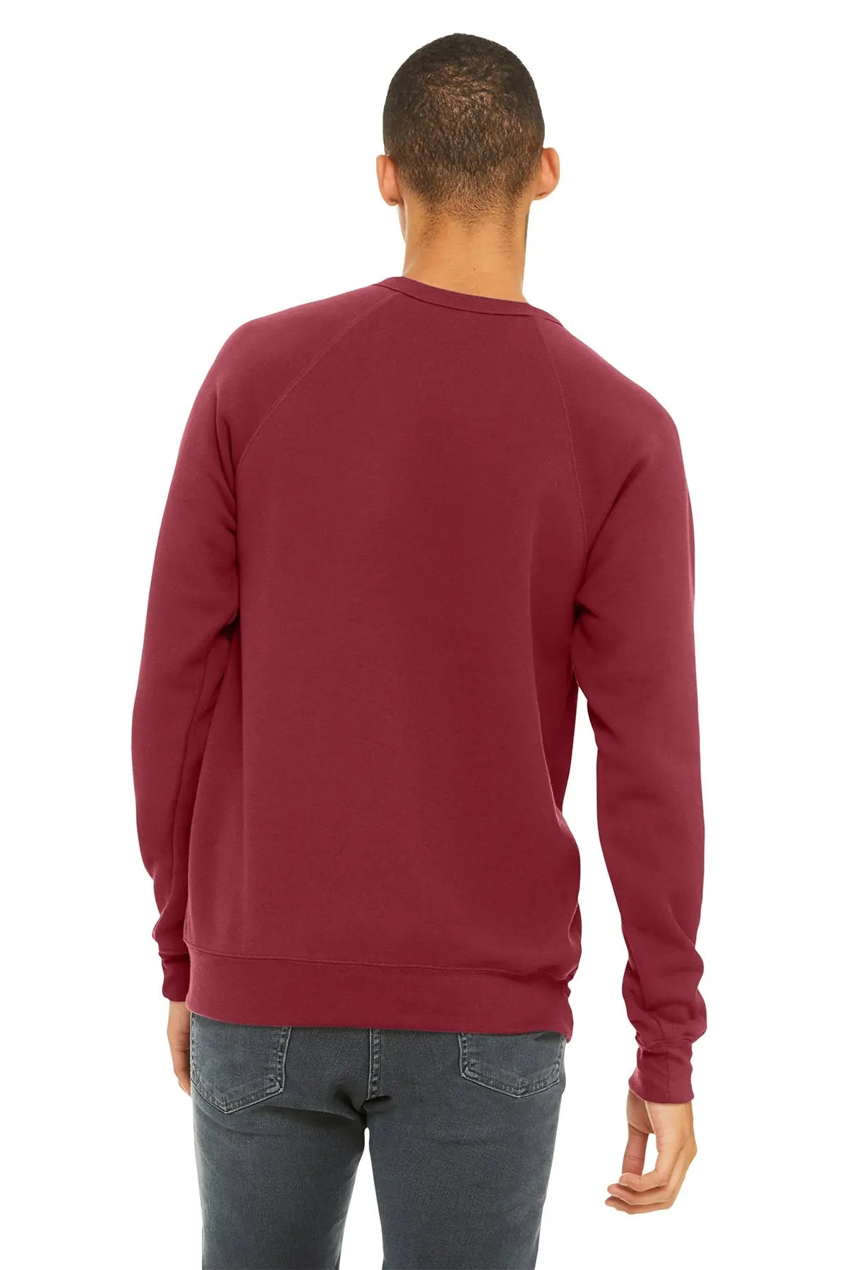 BELLA+CANVAS® Unisex Sponge Fleece Raglan Sweatshirt #BC3901