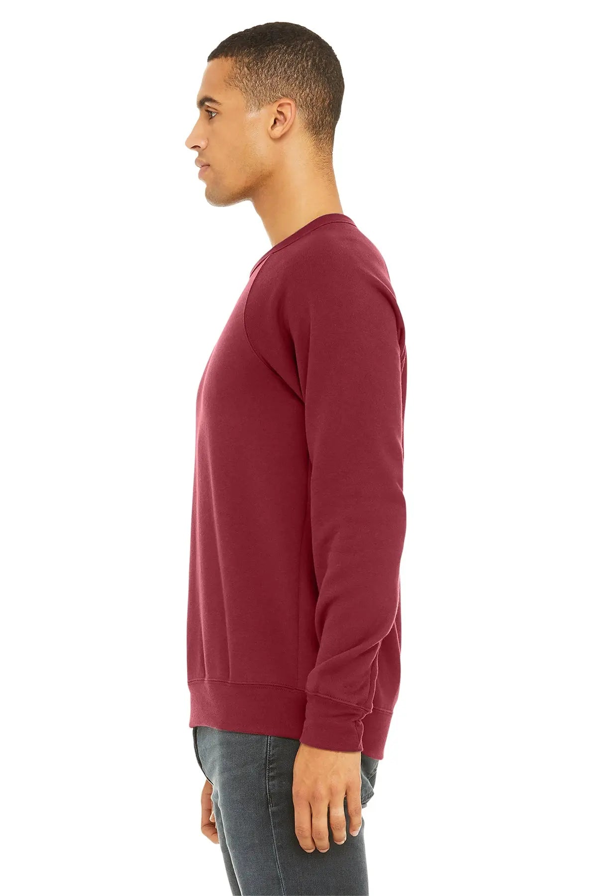 BELLA+CANVAS® Unisex Sponge Fleece Raglan Sweatshirt #BC3901