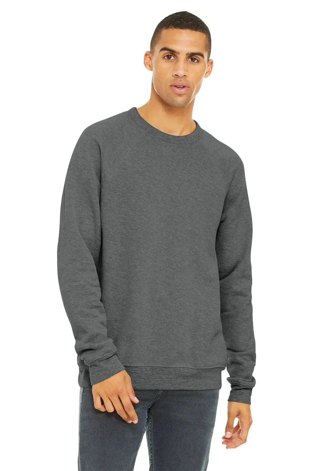 BELLA+CANVAS® Unisex Sponge Fleece Raglan Sweatshirt #BC3901 Game Over Merch