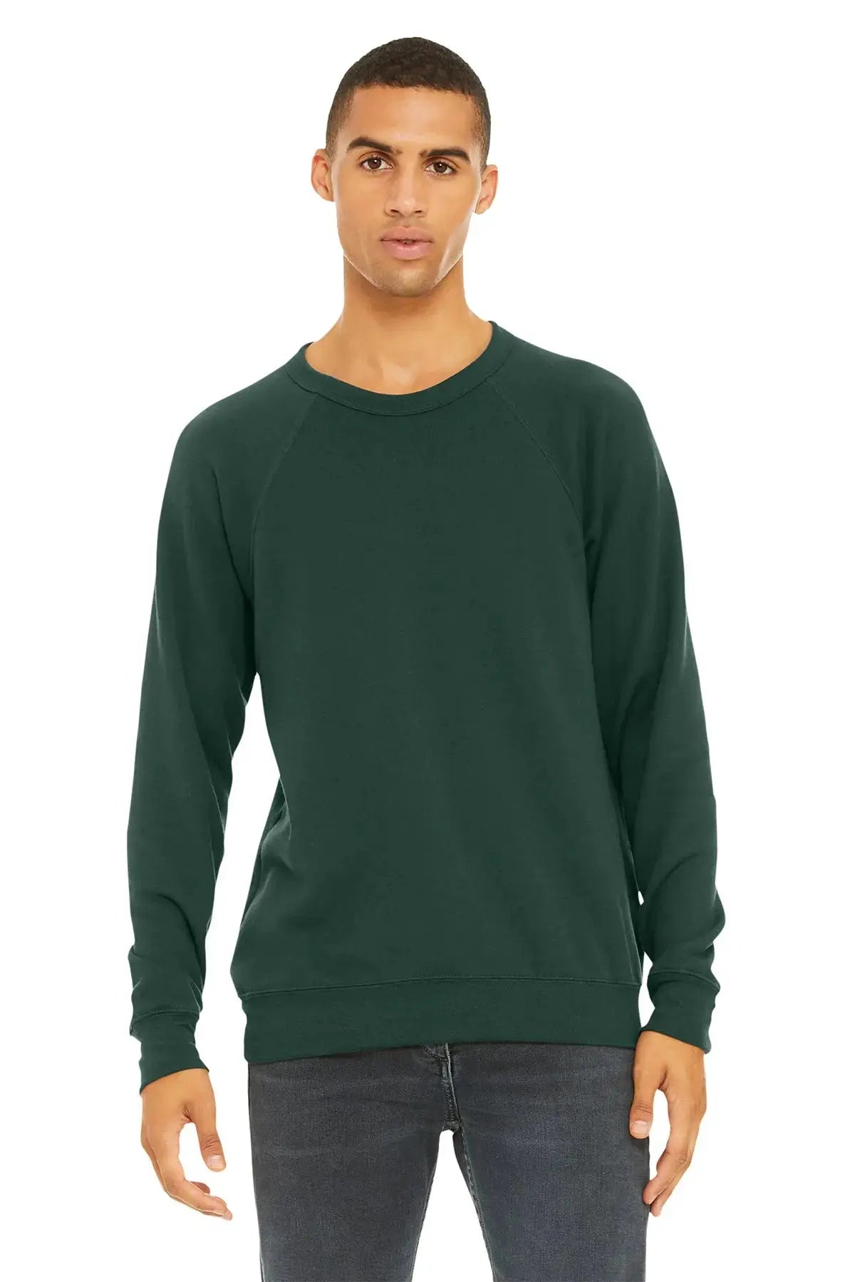 BELLA+CANVAS® Unisex Sponge Fleece Raglan Sweatshirt #BC3901 Game Over Merch