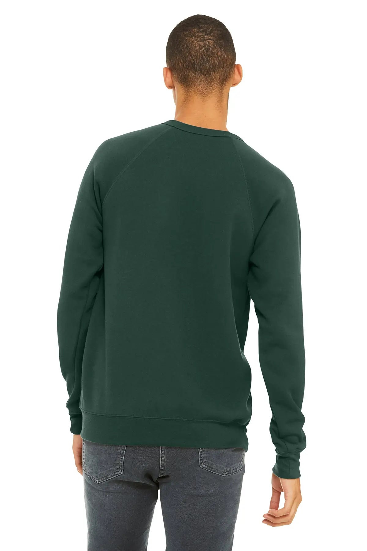 BELLA+CANVAS® Unisex Sponge Fleece Raglan Sweatshirt #BC3901