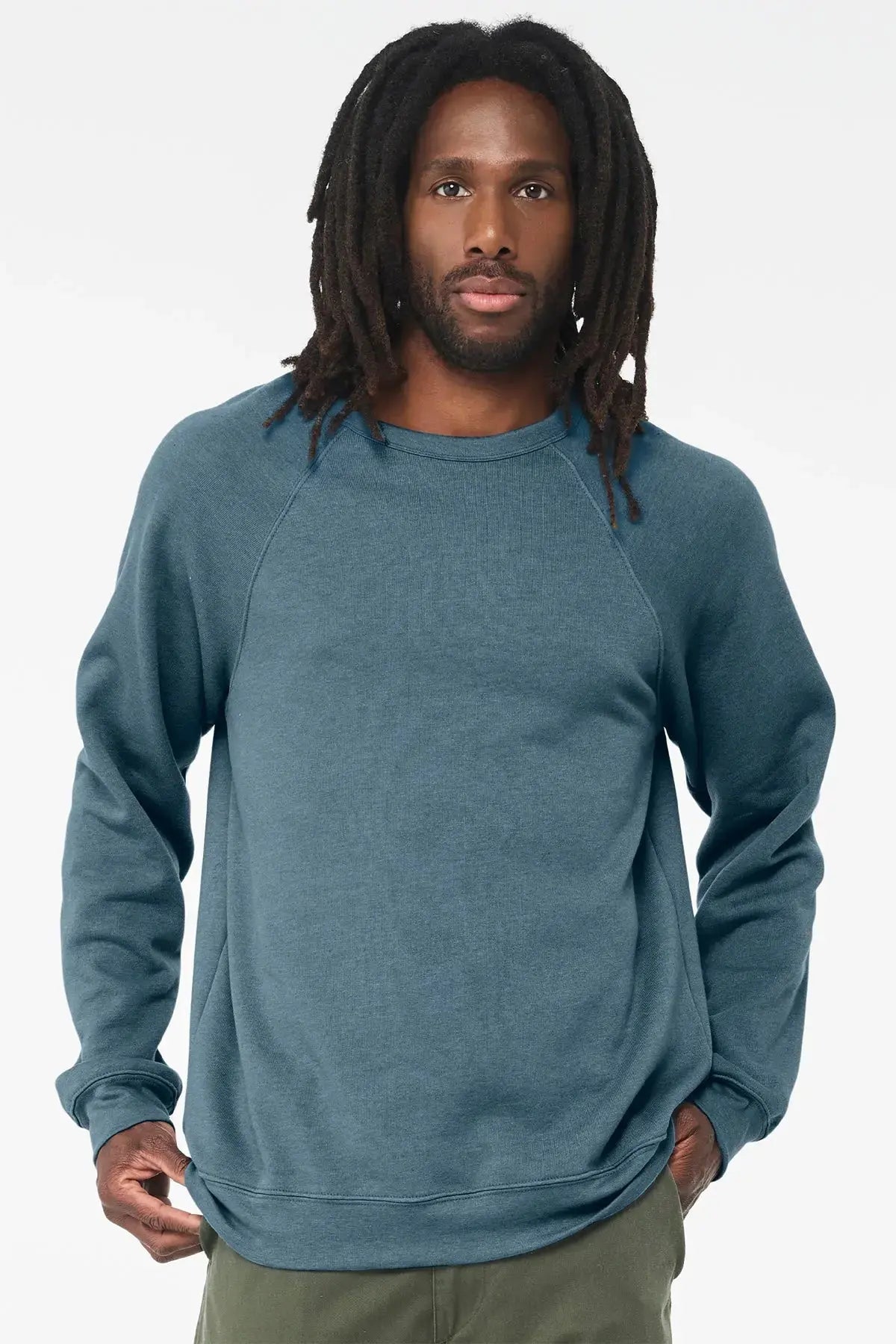 BELLA+CANVAS® Unisex Sponge Fleece Raglan Sweatshirt #BC3901 Game Over Merch