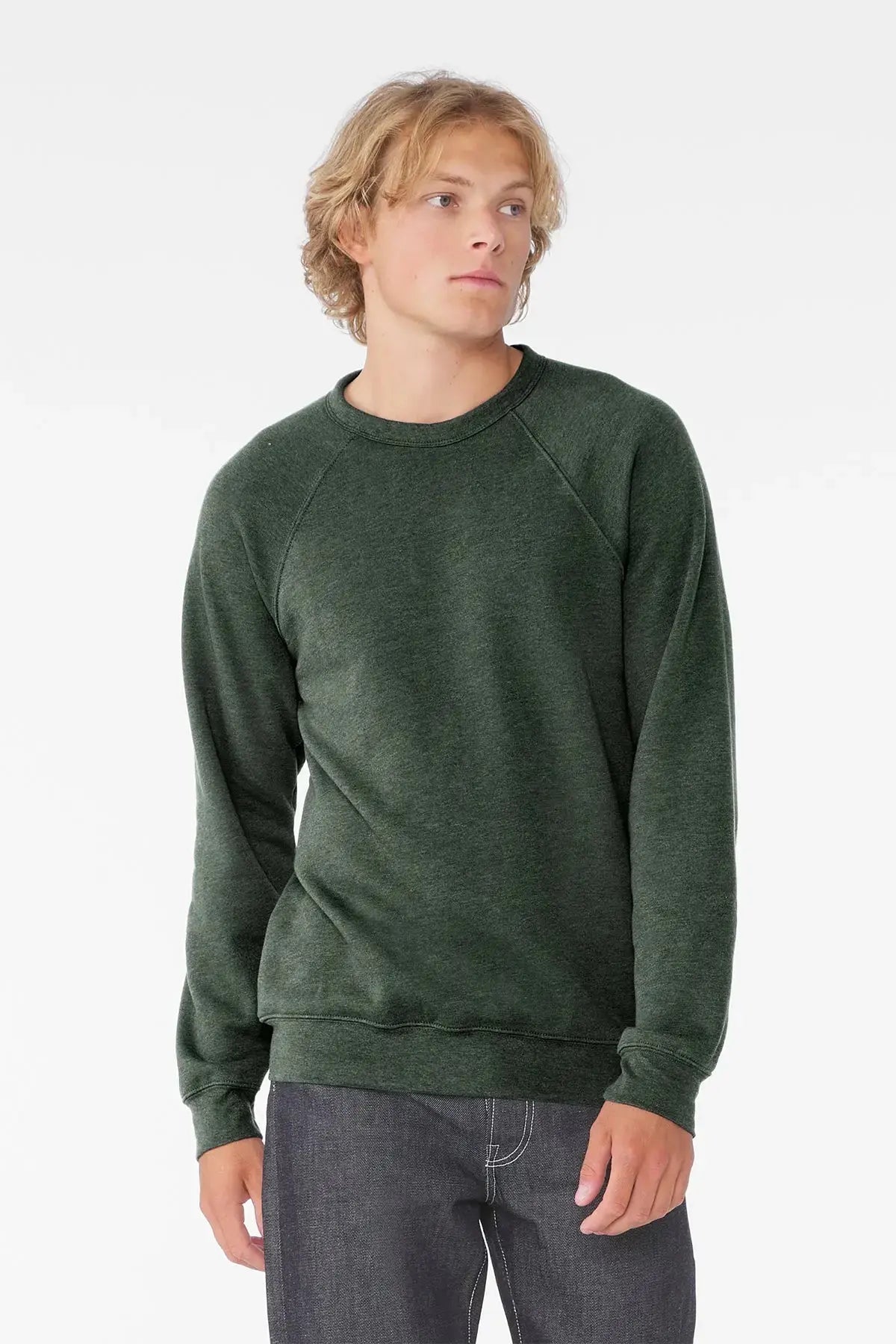 BELLA+CANVAS® Unisex Sponge Fleece Raglan Sweatshirt #BC3901 Game Over Merch