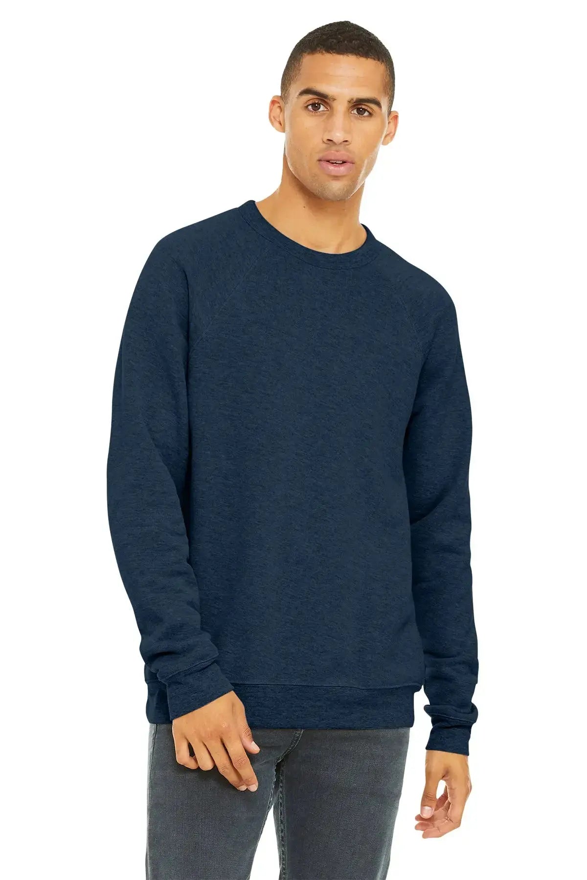 BELLA+CANVAS® Unisex Sponge Fleece Raglan Sweatshirt #BC3901 Game Over Merch