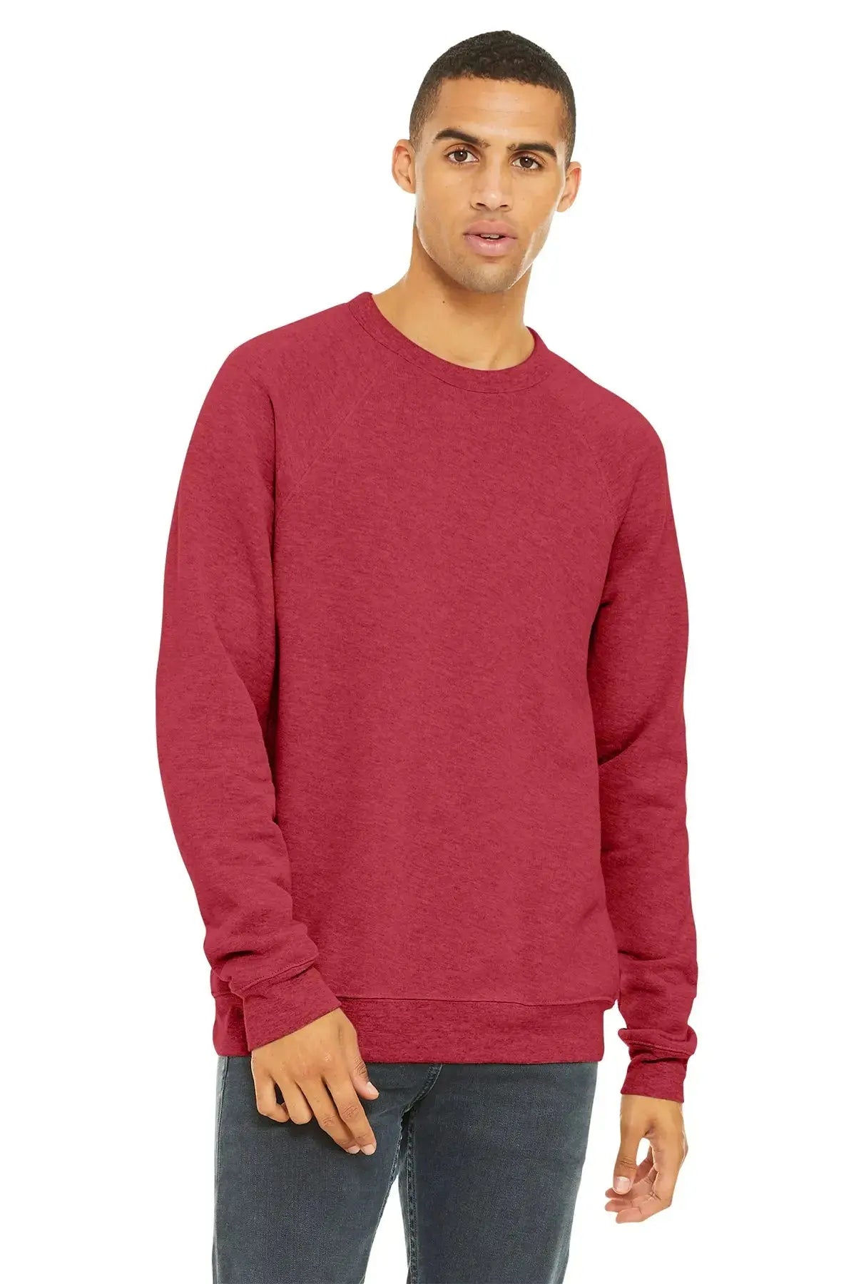 BELLA+CANVAS® Unisex Sponge Fleece Raglan Sweatshirt #BC3901 Game Over Merch