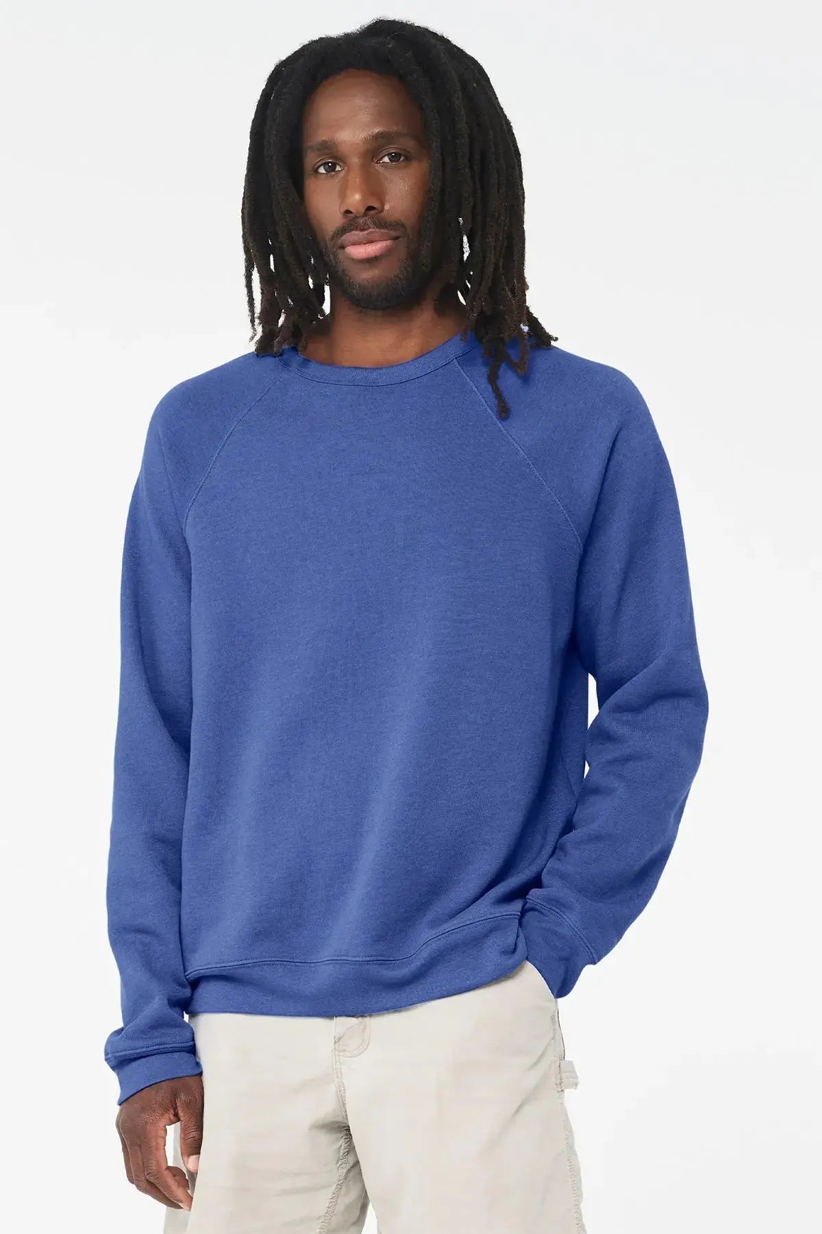 BELLA+CANVAS® Unisex Sponge Fleece Raglan Sweatshirt #BC3901 Game Over Merch
