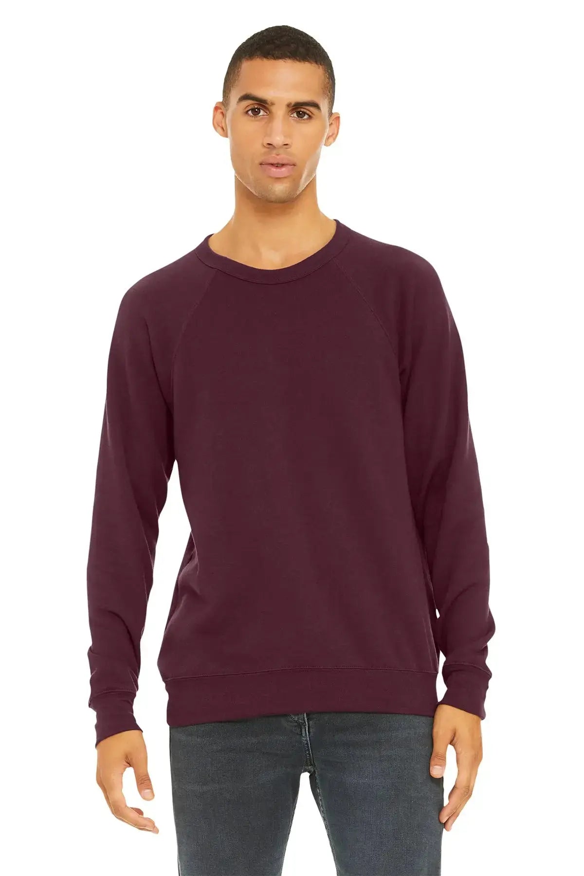 BELLA+CANVAS® Unisex Sponge Fleece Raglan Sweatshirt #BC3901 Game Over Merch