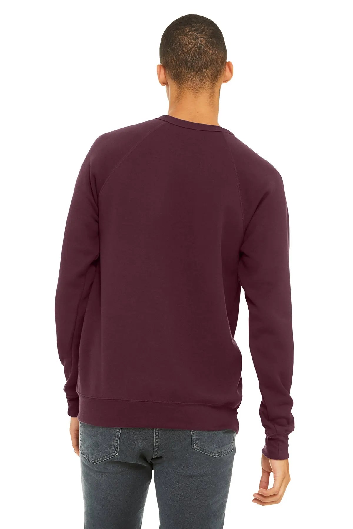 BELLA+CANVAS® Unisex Sponge Fleece Raglan Sweatshirt #BC3901