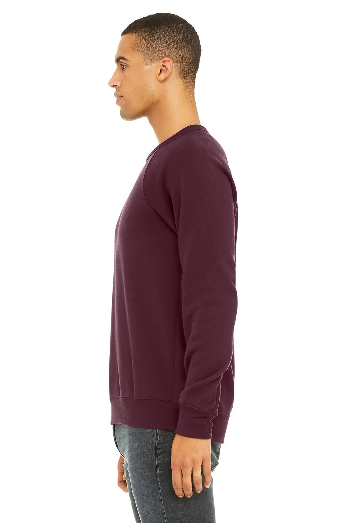 BELLA+CANVAS® Unisex Sponge Fleece Raglan Sweatshirt #BC3901