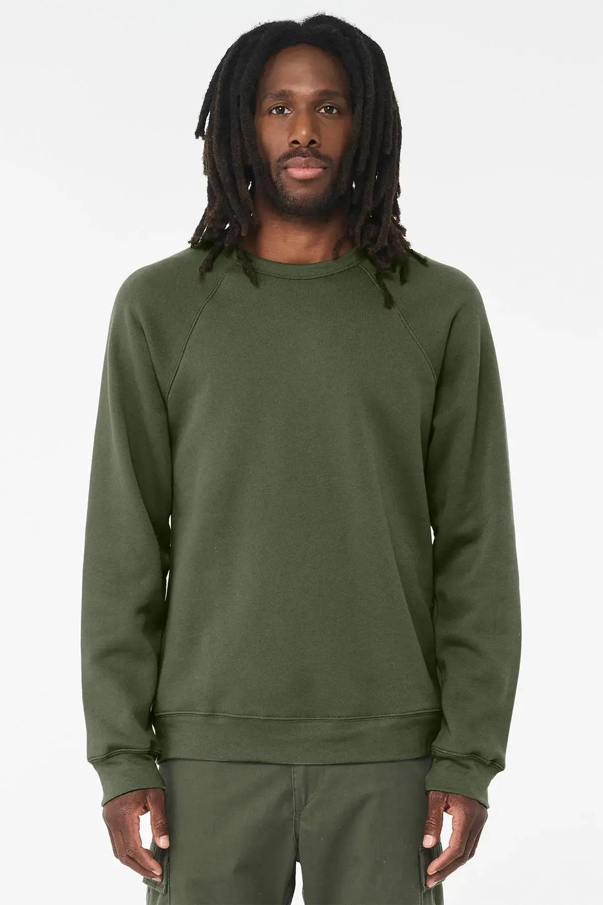 BELLA+CANVAS® Unisex Sponge Fleece Raglan Sweatshirt #BC3901 Game Over Merch