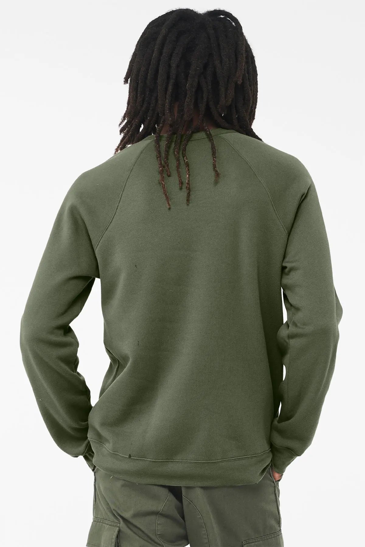 BELLA+CANVAS® Unisex Sponge Fleece Raglan Sweatshirt #BC3901