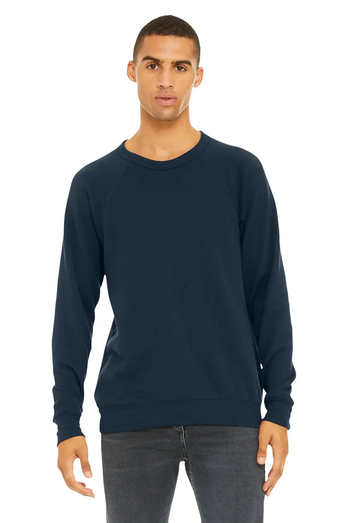 BELLA+CANVAS® Unisex Sponge Fleece Raglan Sweatshirt #BC3901 Game Over Merch
