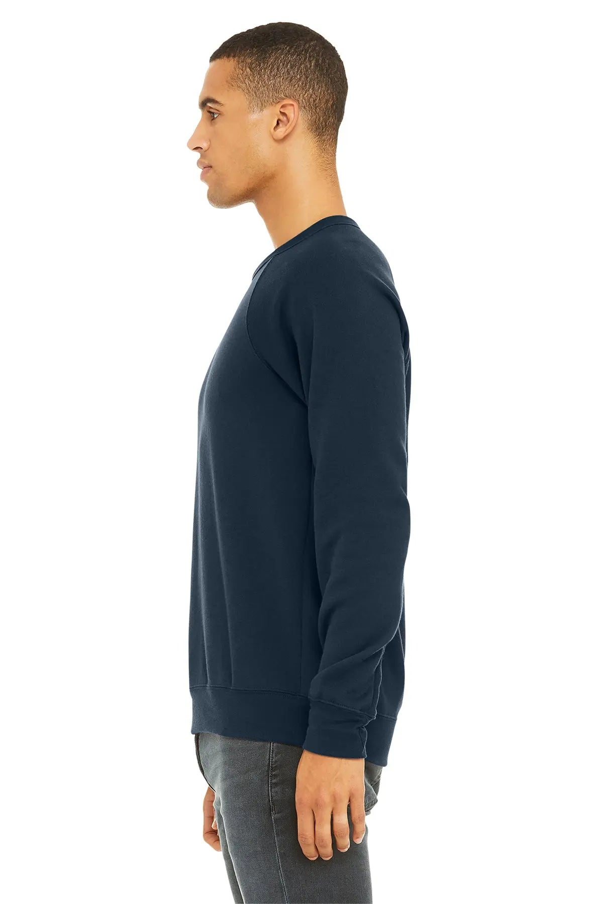 BELLA+CANVAS® Unisex Sponge Fleece Raglan Sweatshirt #BC3901