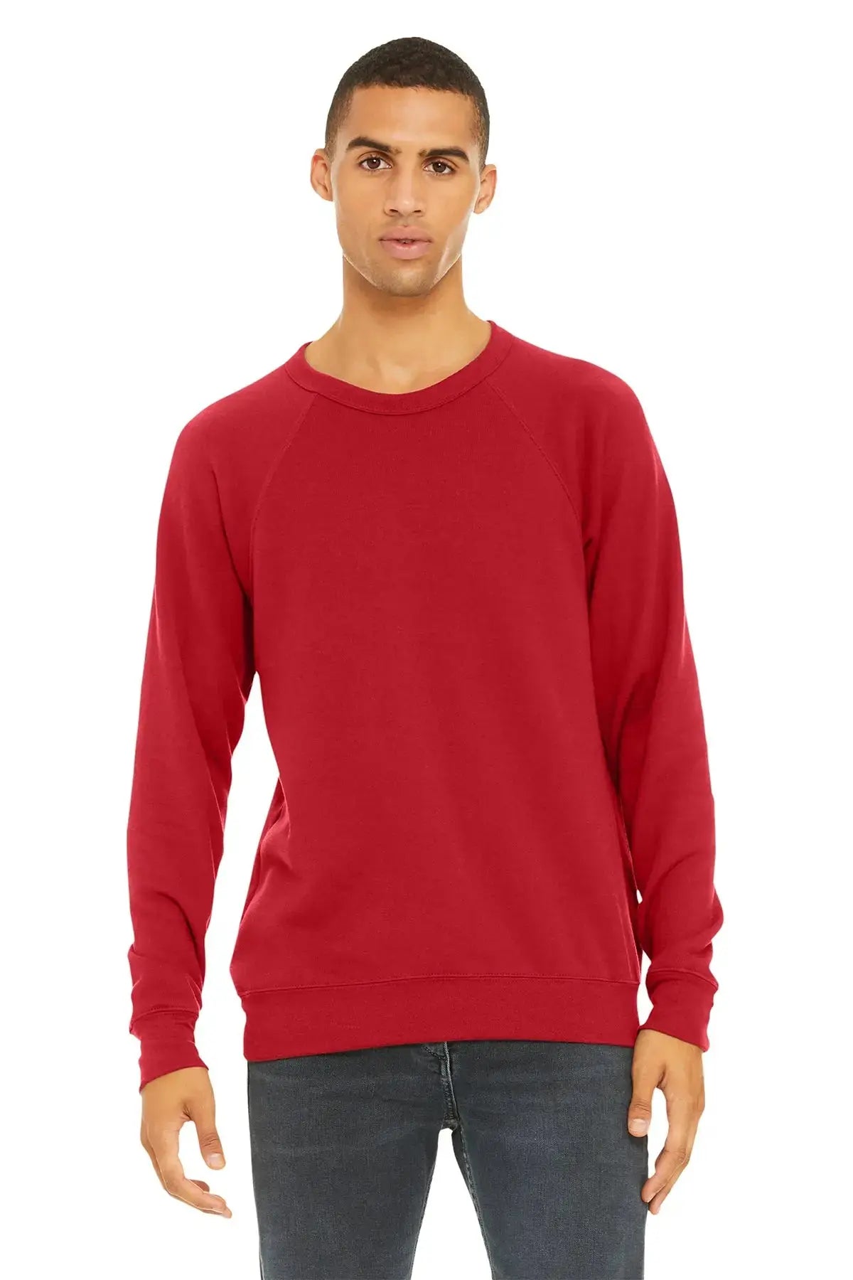 BELLA+CANVAS® Unisex Sponge Fleece Raglan Sweatshirt #BC3901 Game Over Merch