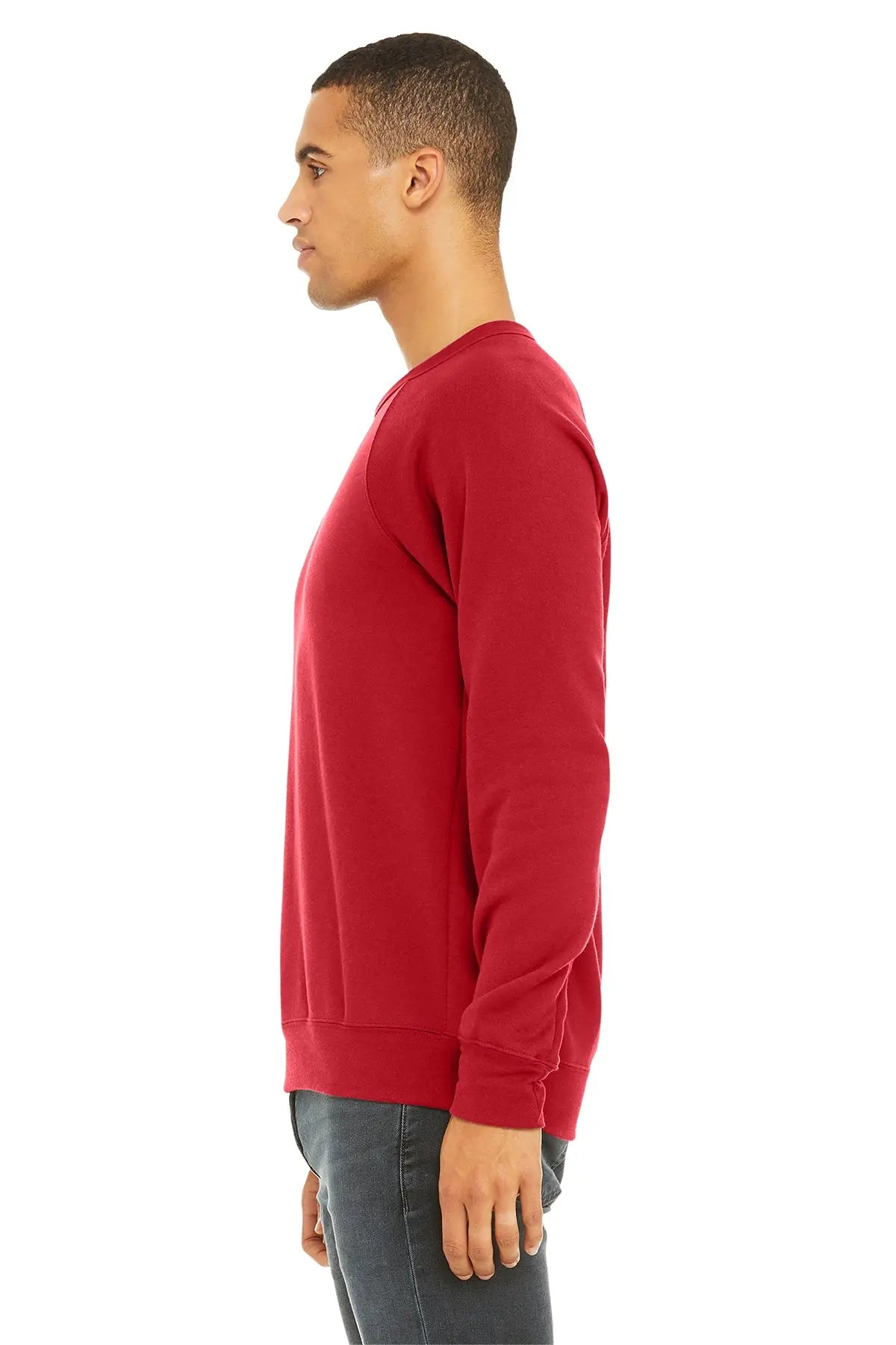 BELLA+CANVAS® Unisex Sponge Fleece Raglan Sweatshirt #BC3901