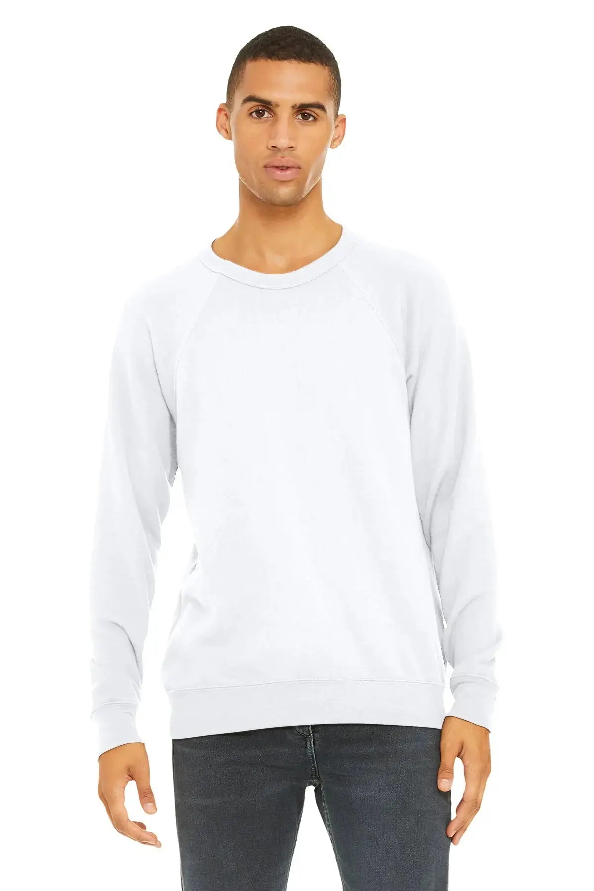 BELLA+CANVAS® Unisex Sponge Fleece Raglan Sweatshirt #BC3901 Game Over Merch