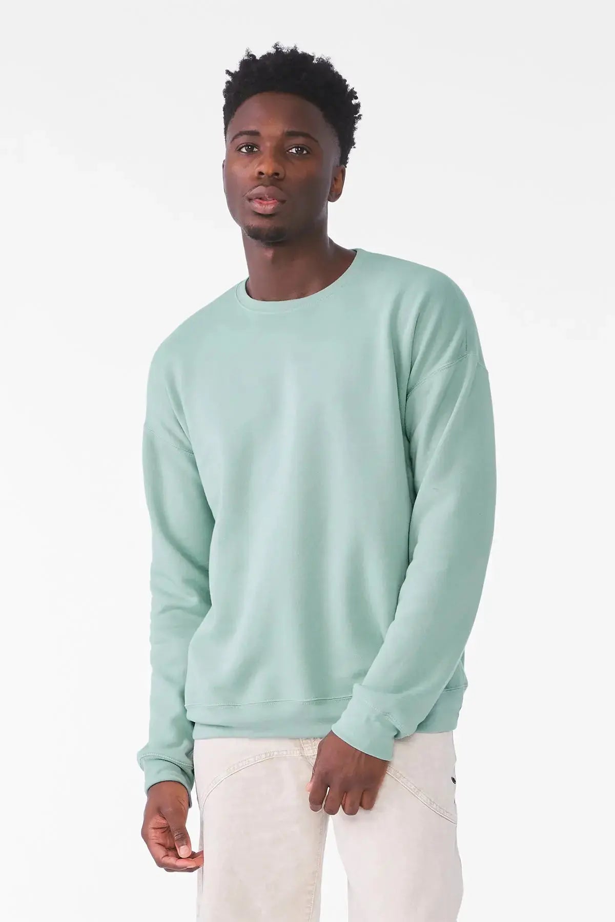 BELLA+CANVAS® Unisex Sponge Fleece Drop Shoulder Sweatshirt #BC3945 Game Over Merch