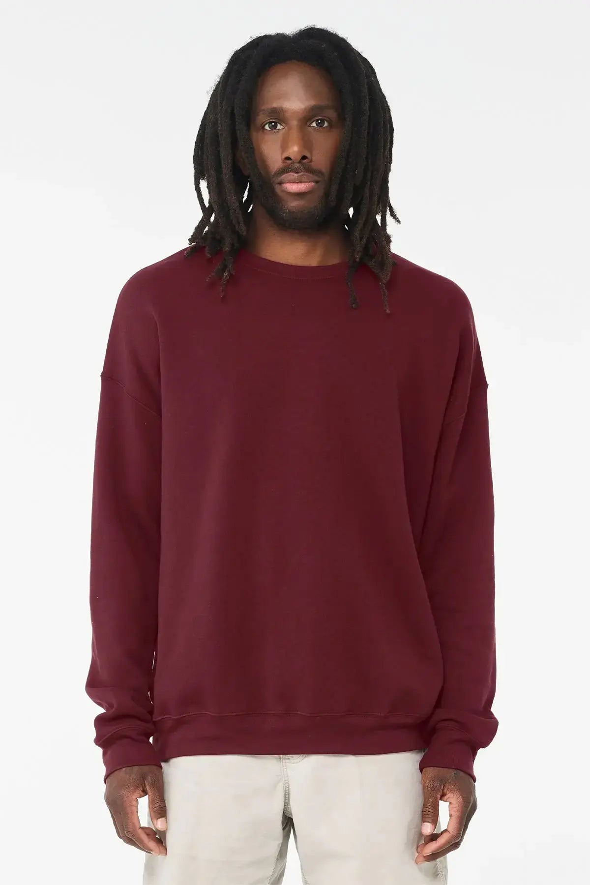 BELLA+CANVAS® Unisex Sponge Fleece Drop Shoulder Sweatshirt #BC3945 Game Over Merch
