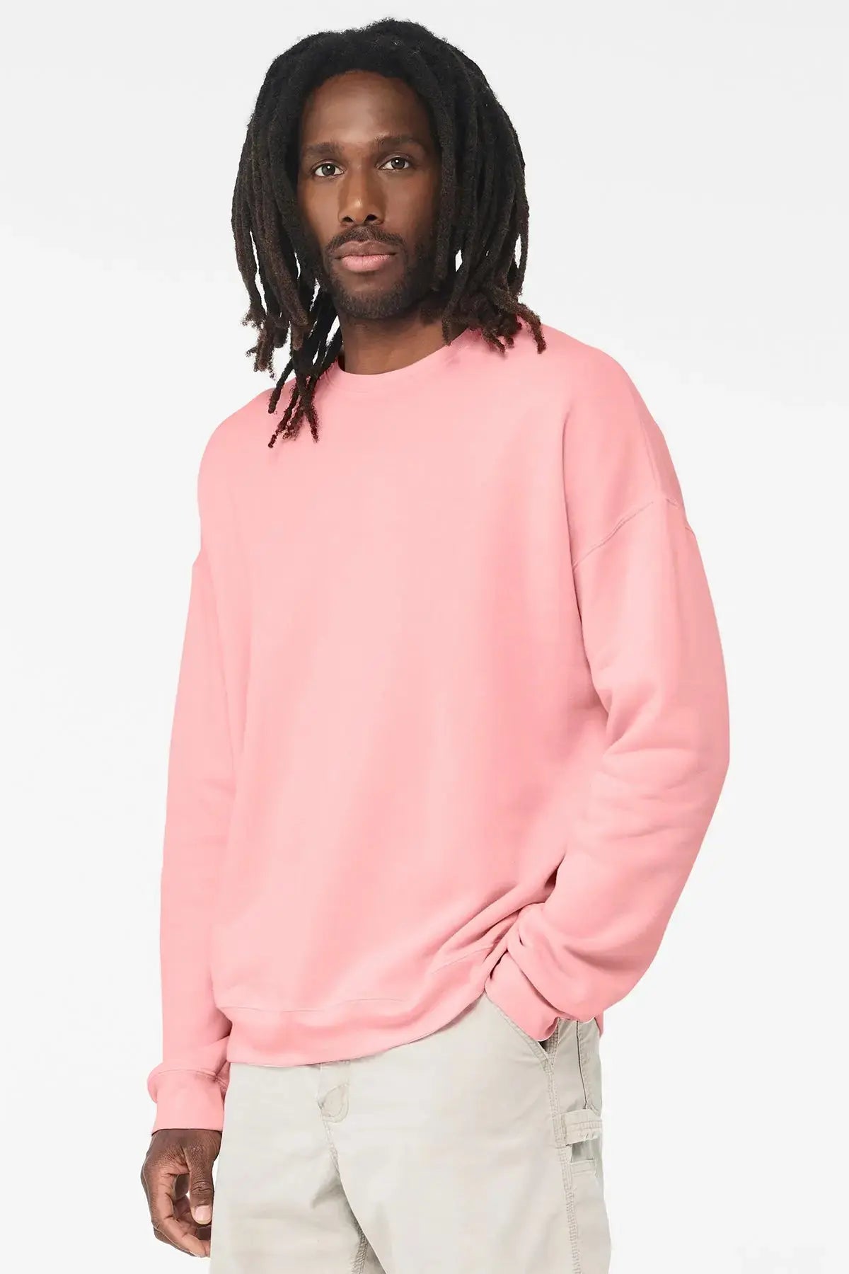 BELLA+CANVAS® Unisex Sponge Fleece Drop Shoulder Sweatshirt #BC3945 Game Over Merch