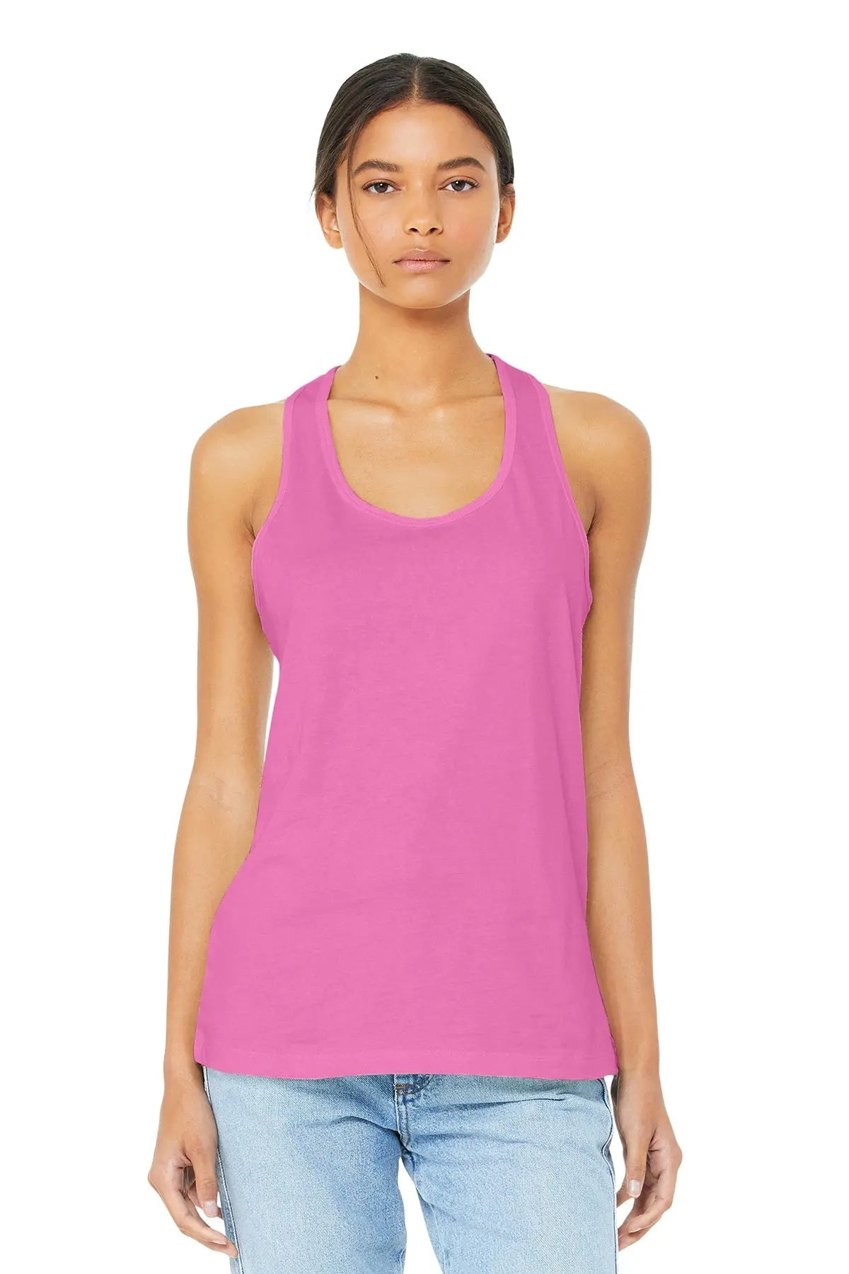 BELLA+CANVAS® Women’s Jersey Racerback Tank #BC6008 Game Over Merch