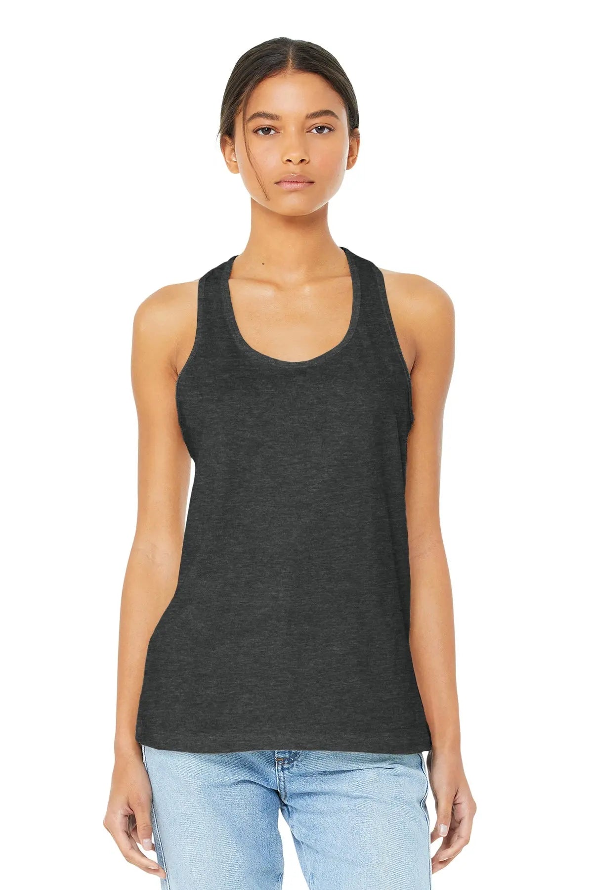 BELLA+CANVAS® Women’s Jersey Racerback Tank #BC6008 Game Over Merch